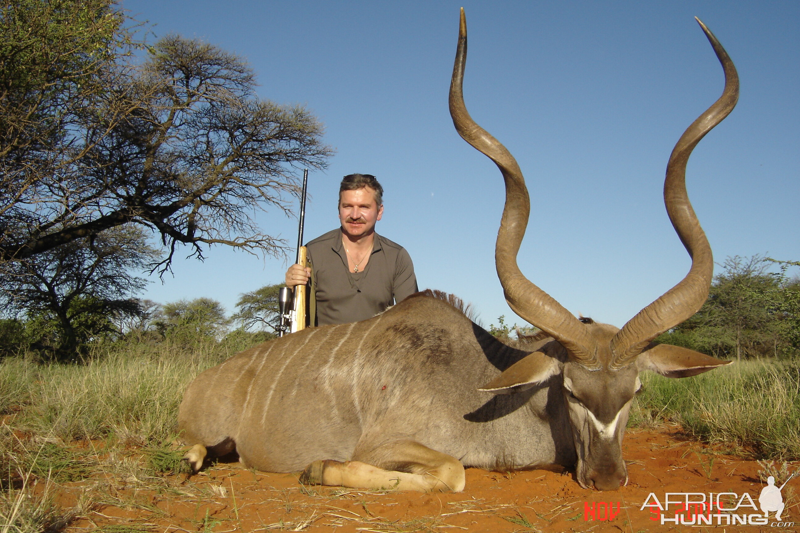 Hunting Kudu with Wintershoek Johnny Vivier Safaris in SA