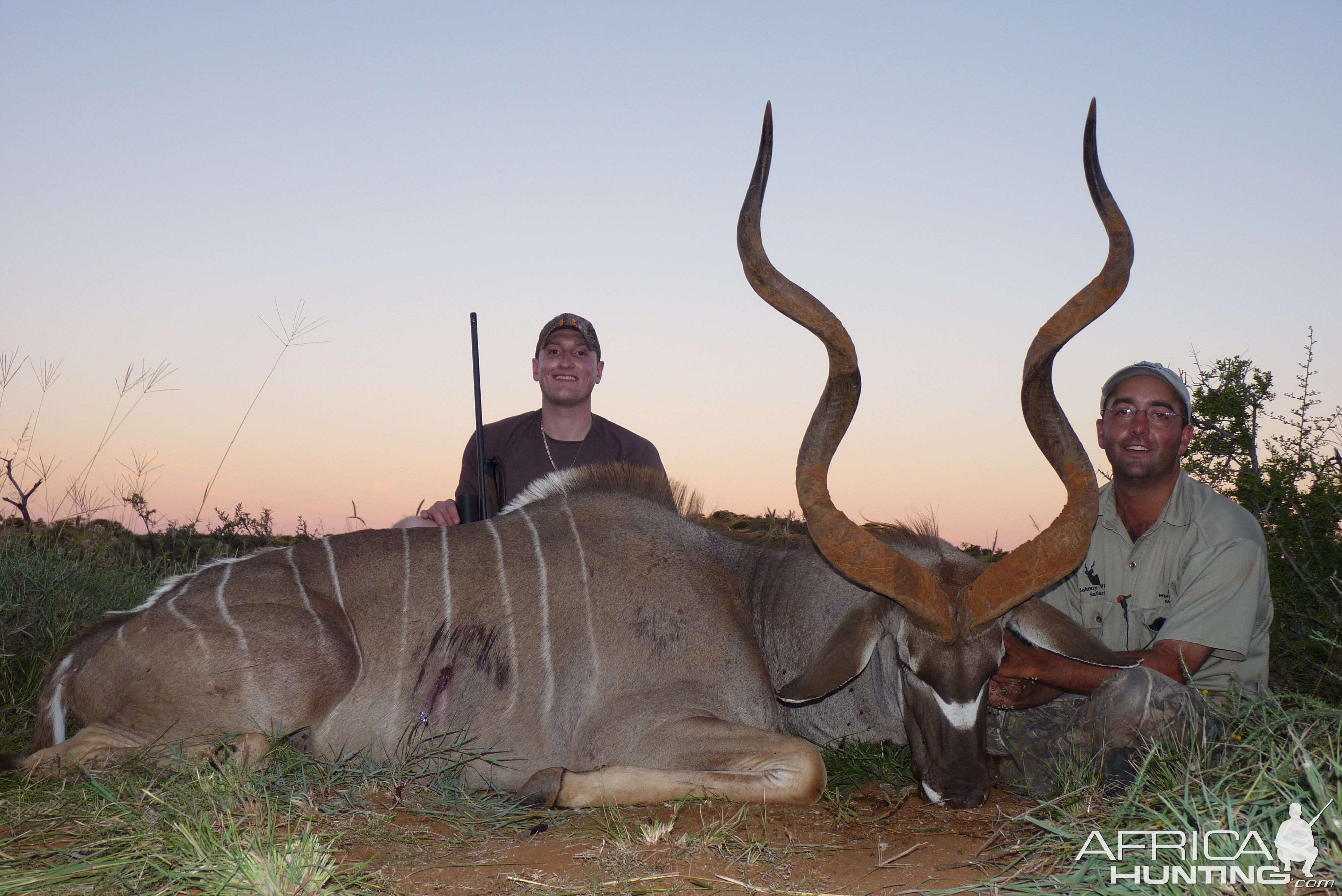 Hunting Kudu with Wintershoek Johnny Vivier Safaris in SA