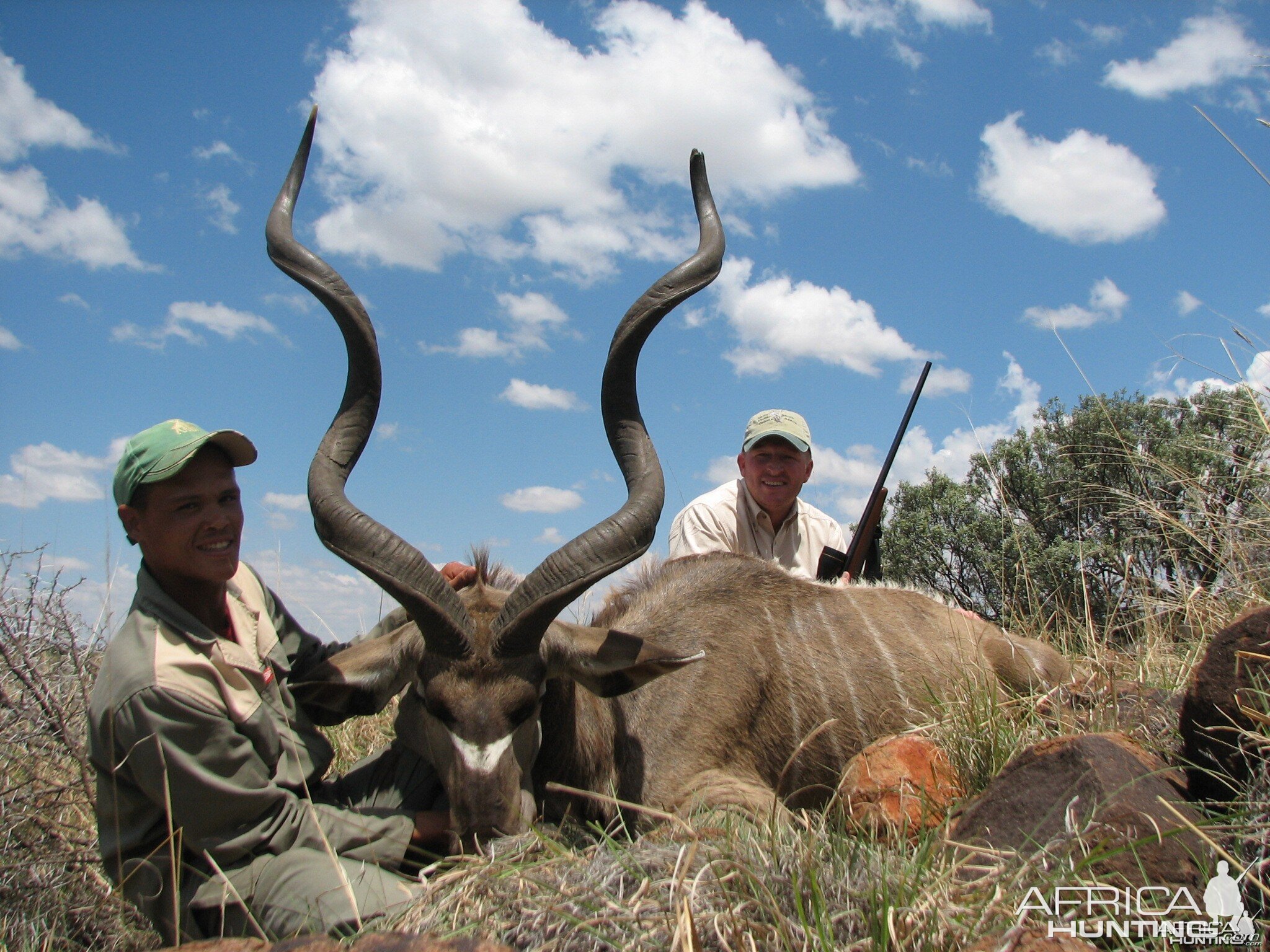 Hunting Kudu with Wintershoek Johnny Vivier Safaris in SA