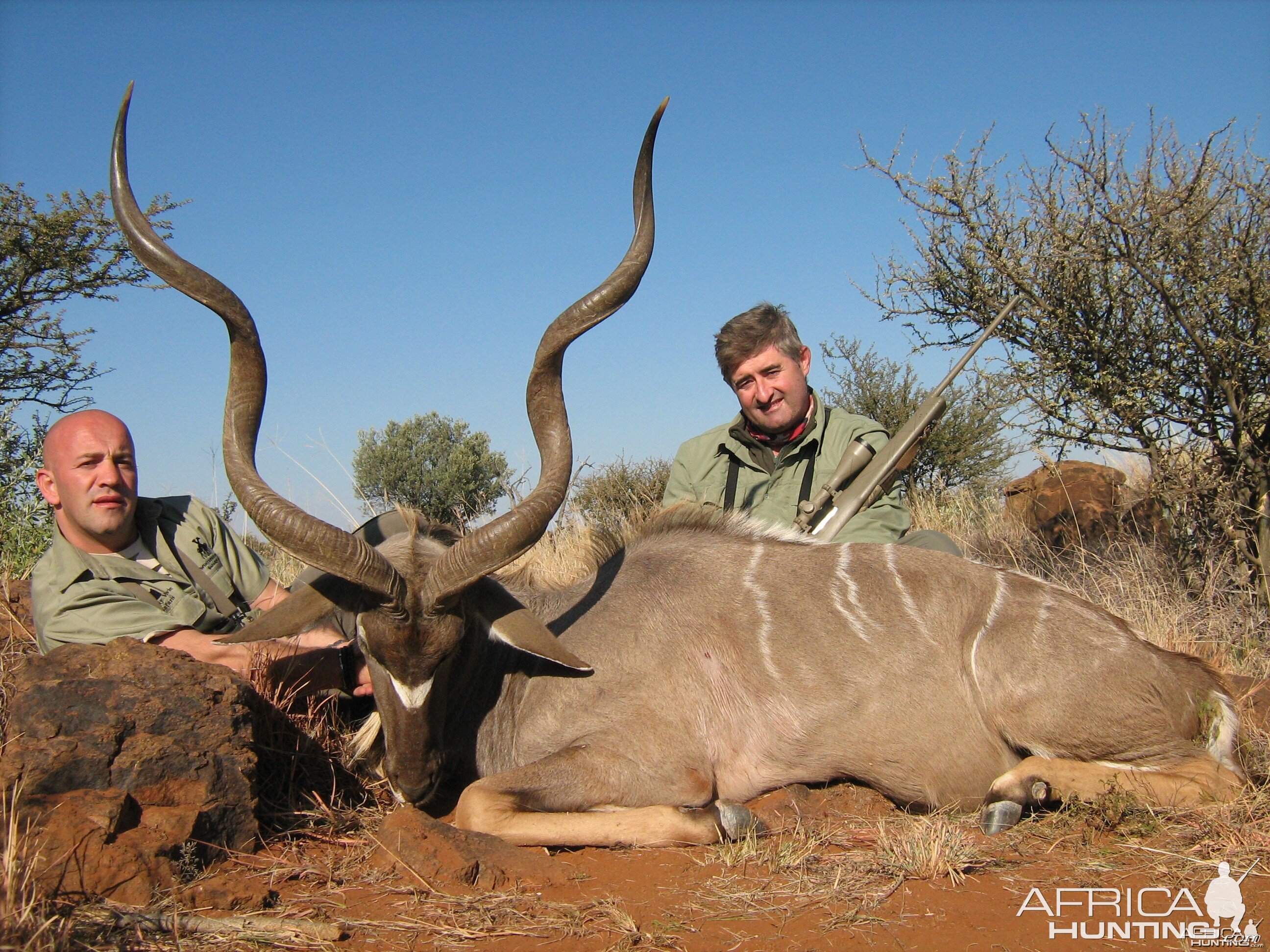 Hunting Kudu with Wintershoek Johnny Vivier Safaris in SA