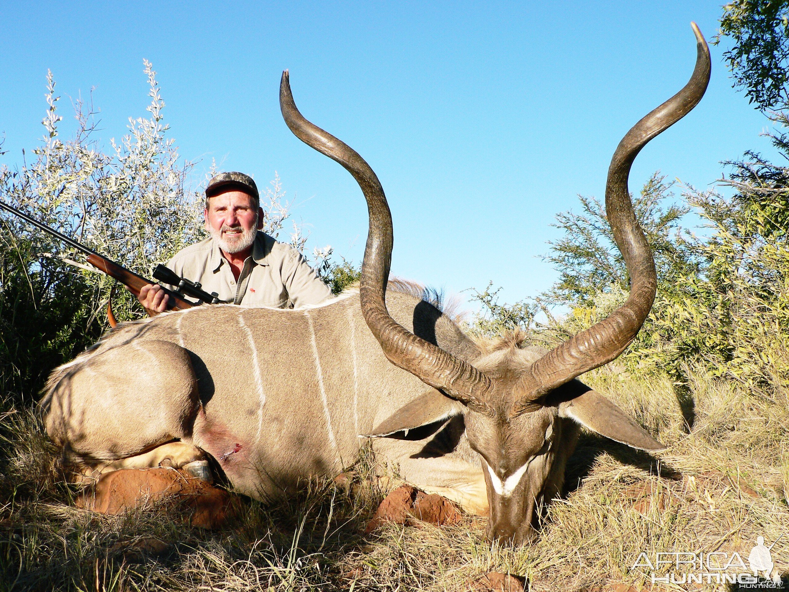 Hunting Kudu with Wintershoek Johnny Vivier Safaris in SA