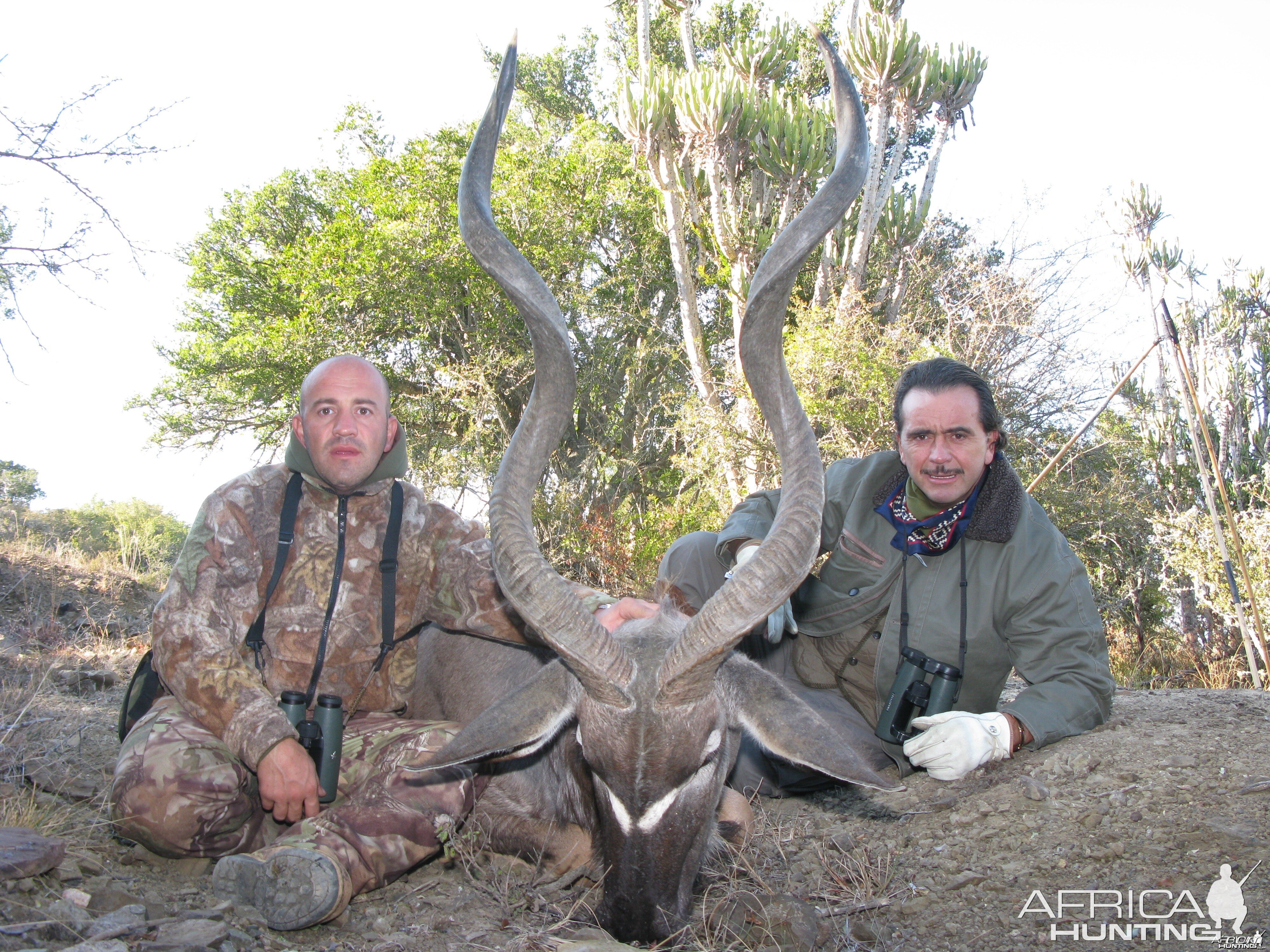 Hunting Kudu with Wintershoek Johnny Vivier Safaris in SA