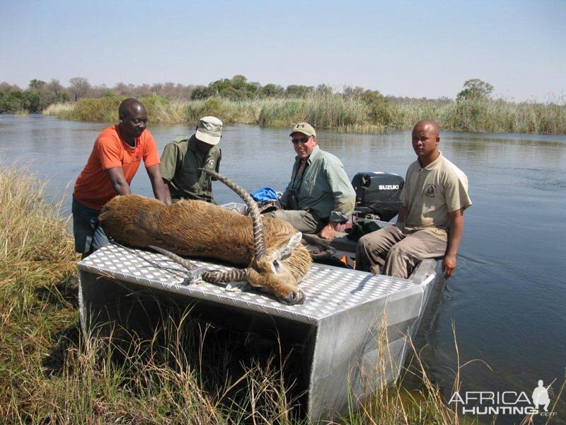 Hunting Lechwe in Namibia