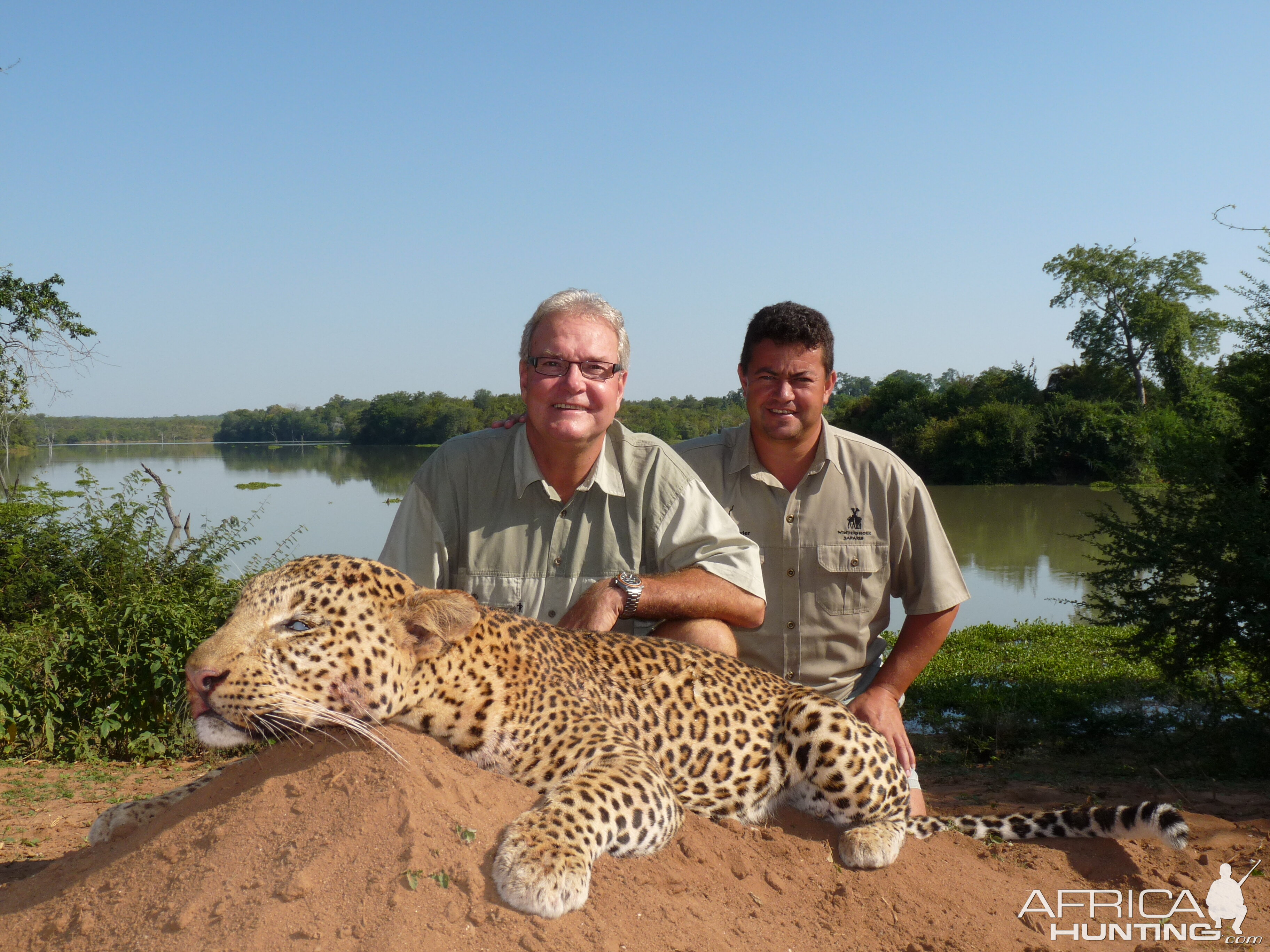 Hunting Leopard with Wintershoek Johnny Vivier Safaris in SA