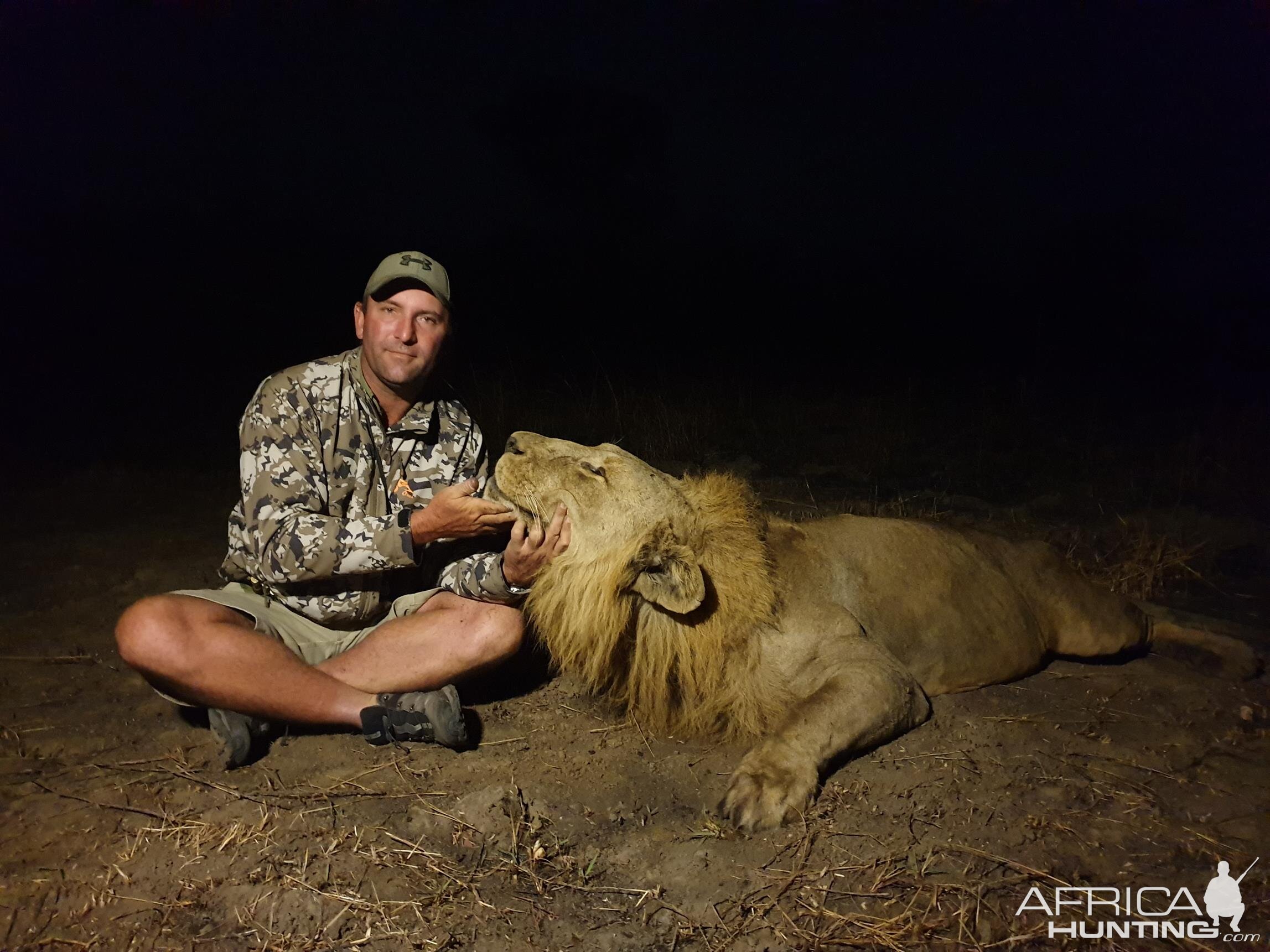 Hunting Lion in Mozambique