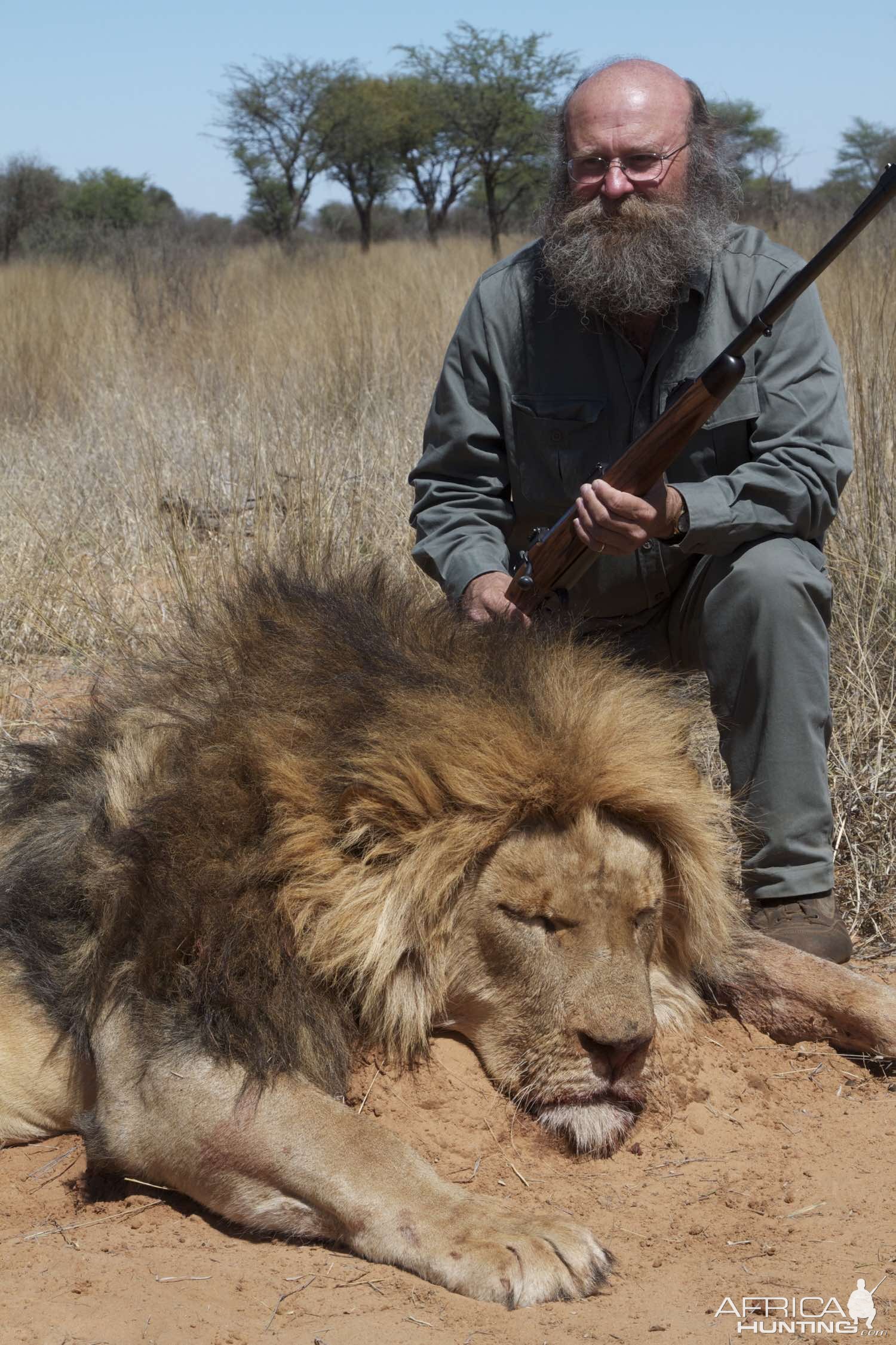 Hunting Lion in South Africa