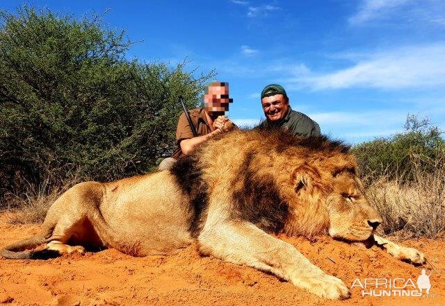 Hunting Lion in South Africa