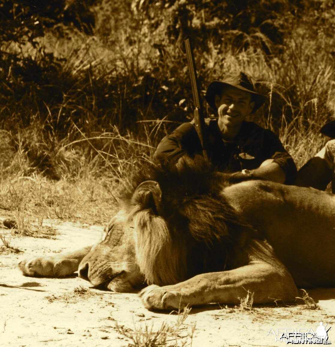 Hunting Lion in Tanzania