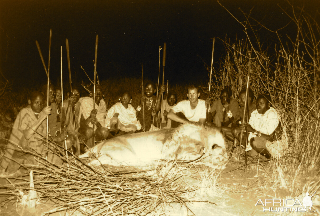 Hunting Lion in Tanzania