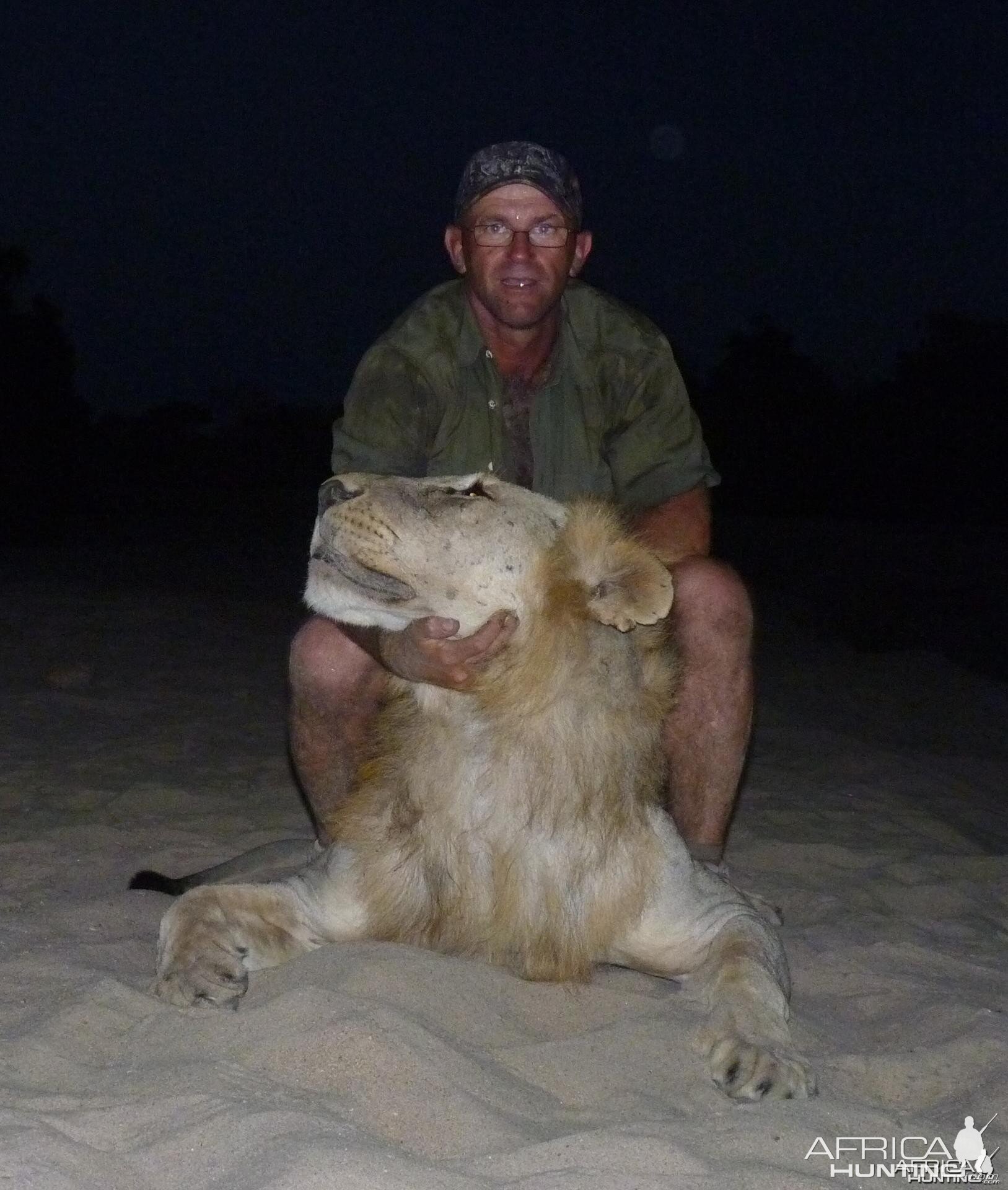 Hunting Lion in Tanzania