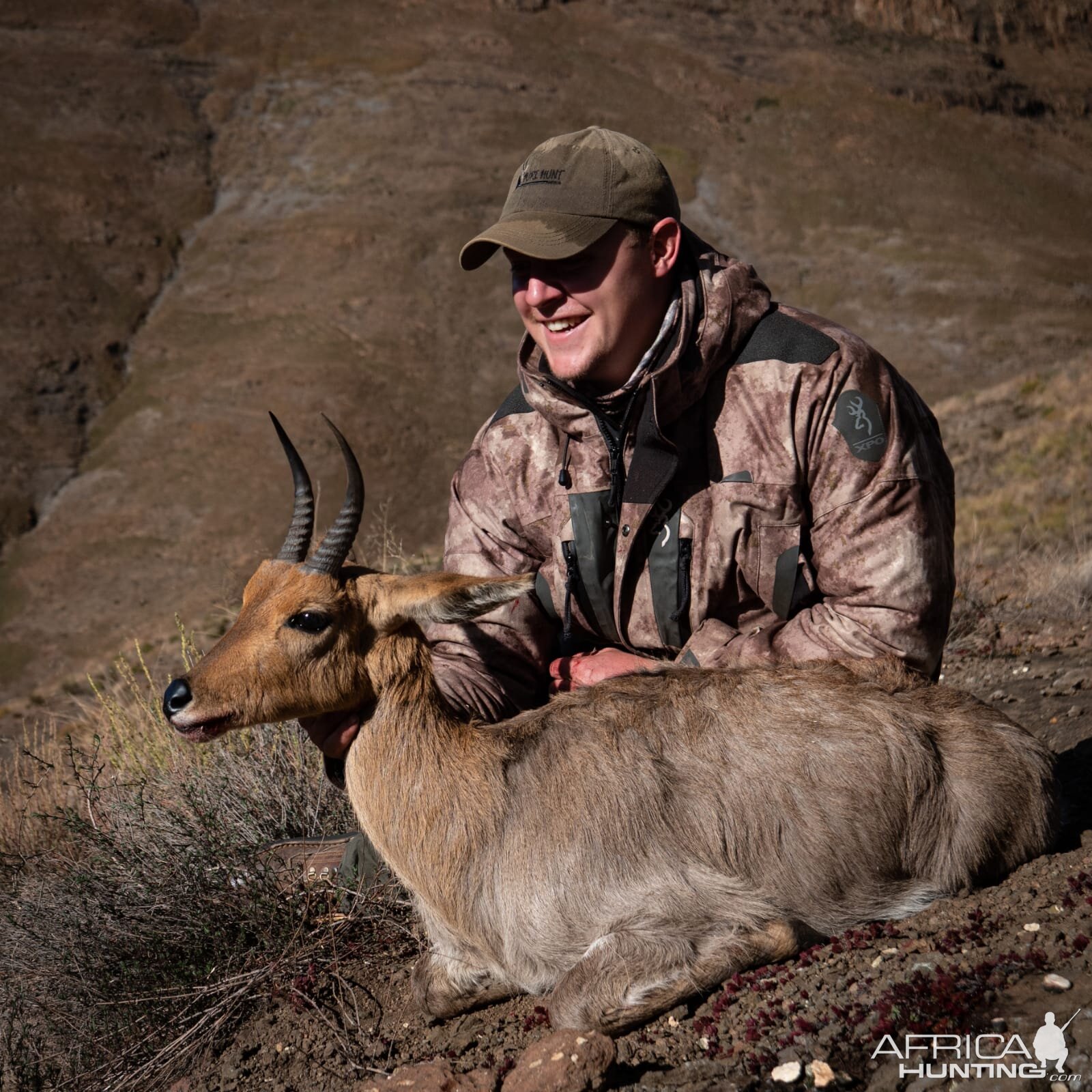 Hunting Mountain Reedbuck in South Africa