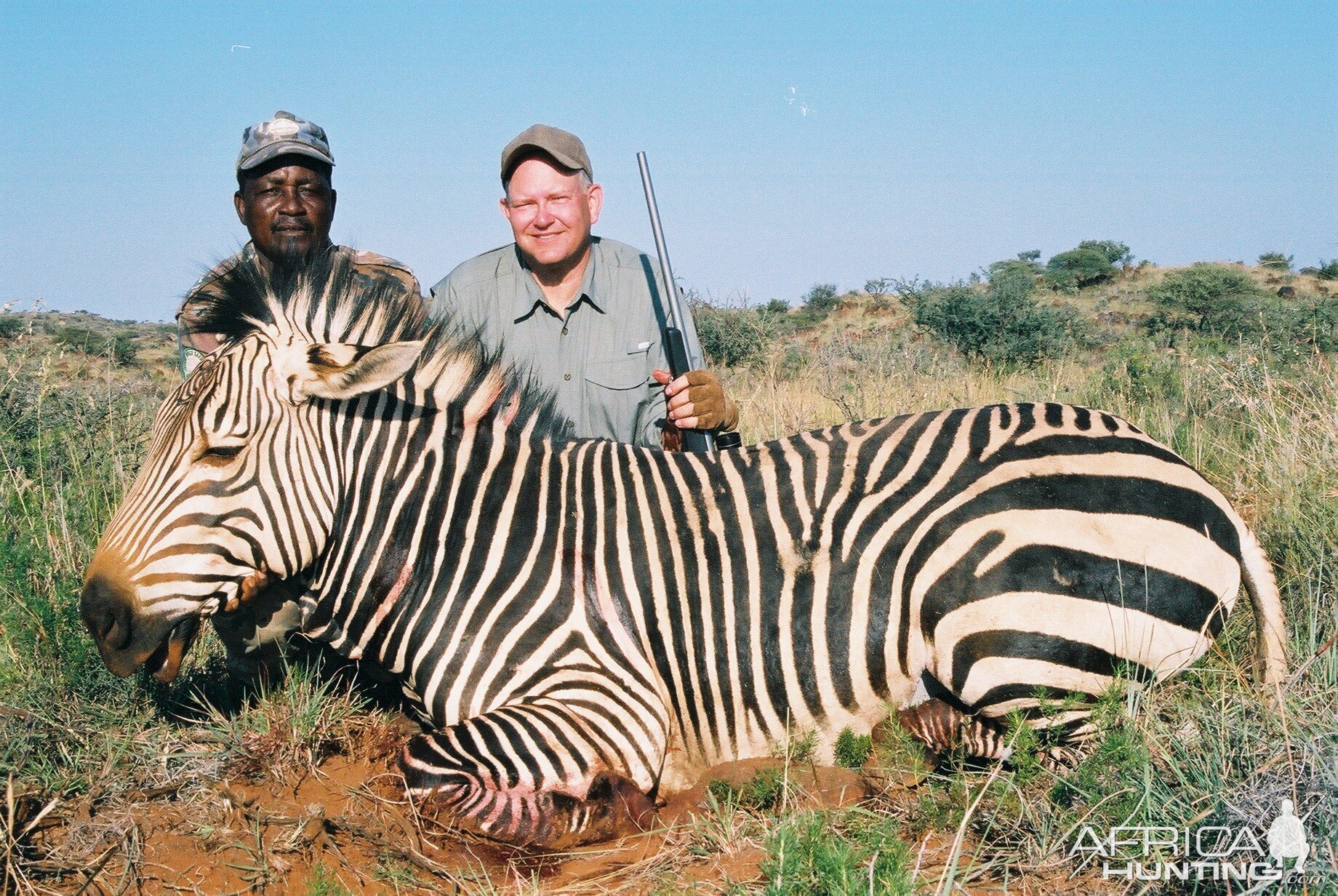 Hunting Mountain Zebra with Wintershoek Johnny Vivier Safaris in SA