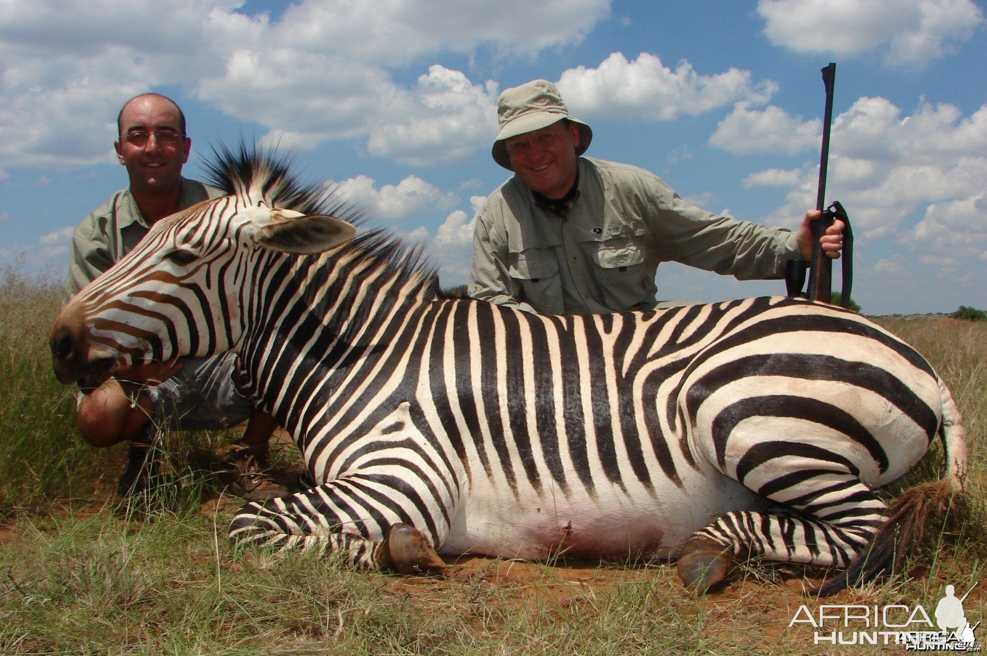 Hunting Mountain Zebra with Wintershoek Johnny Vivier Safaris in SA