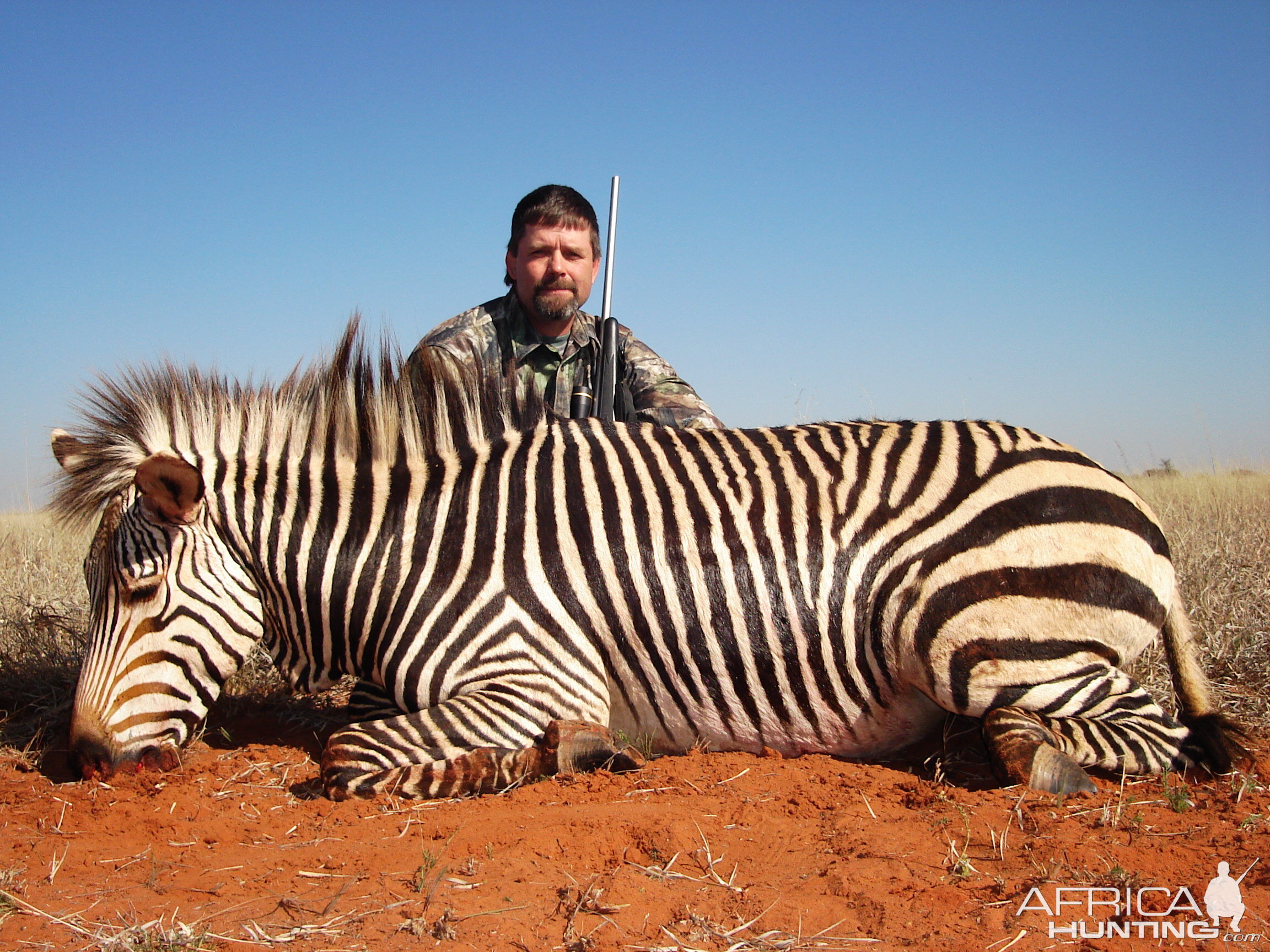 Hunting Mountain Zebra with Wintershoek Johnny Vivier Safaris in SA