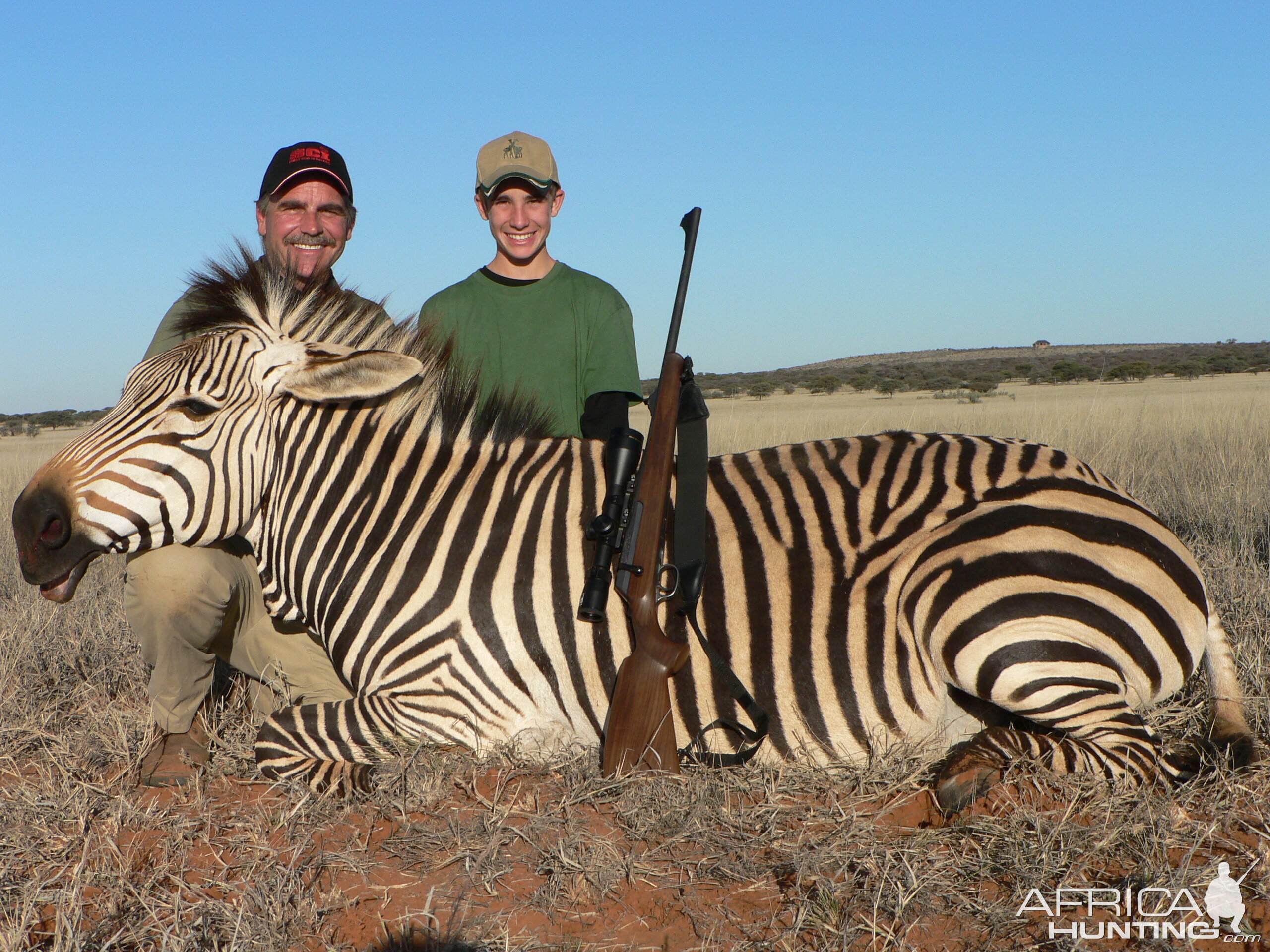 Hunting Mountain Zebra with Wintershoek Johnny Vivier Safaris in SA