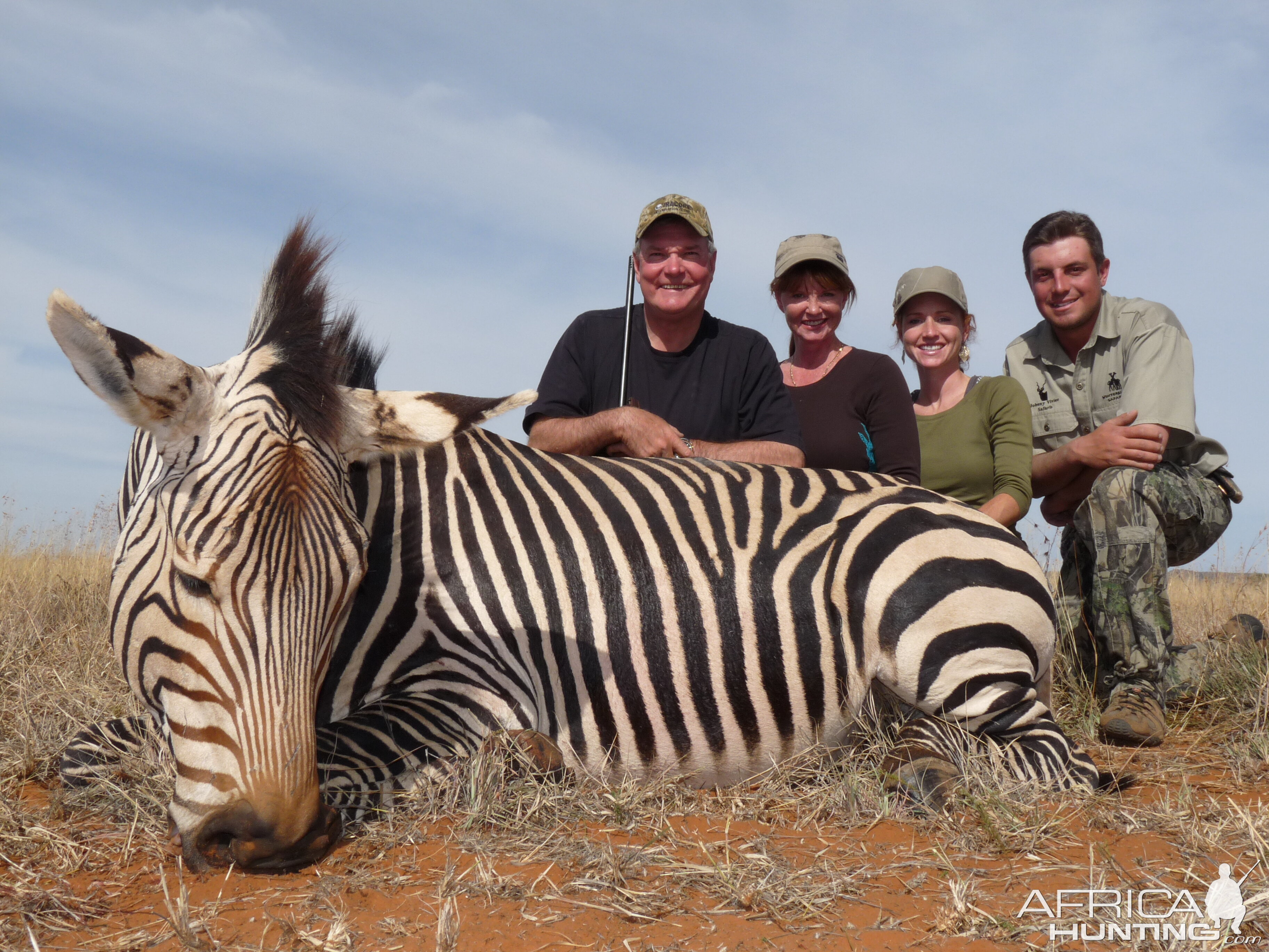 Hunting Mountain Zebra with Wintershoek Johnny Vivier Safaris in SA