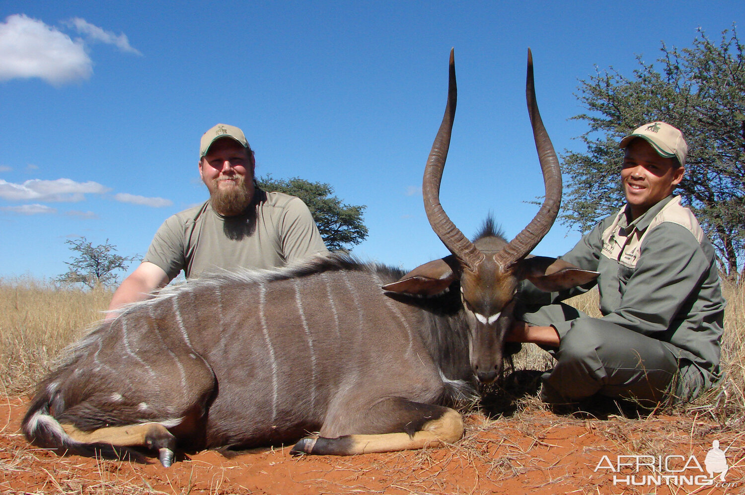 Hunting Nyala with Wintershoek Johnny Vivier Safaris in SA