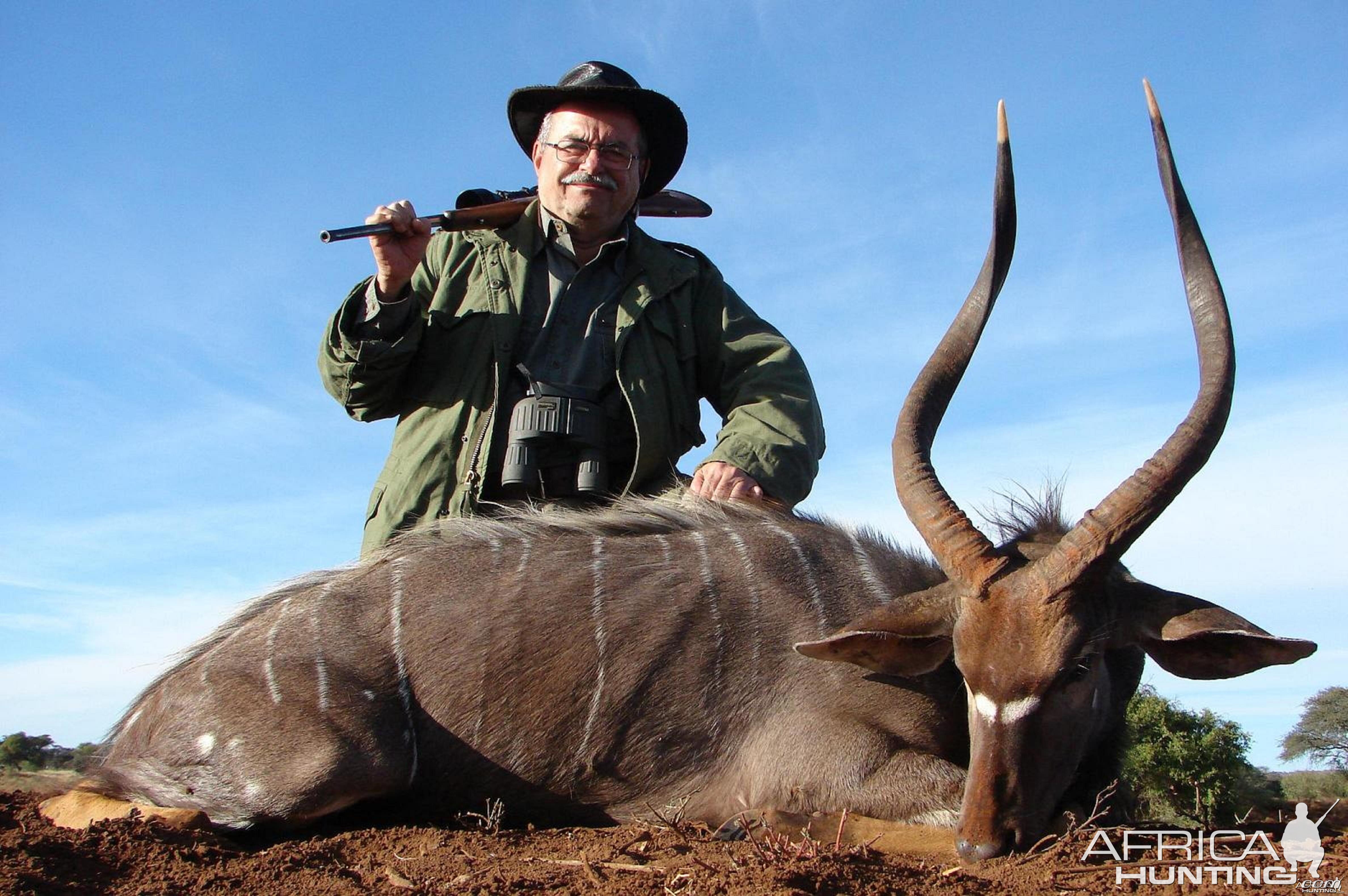 Hunting Nyala with Wintershoek Johnny Vivier Safaris in SA