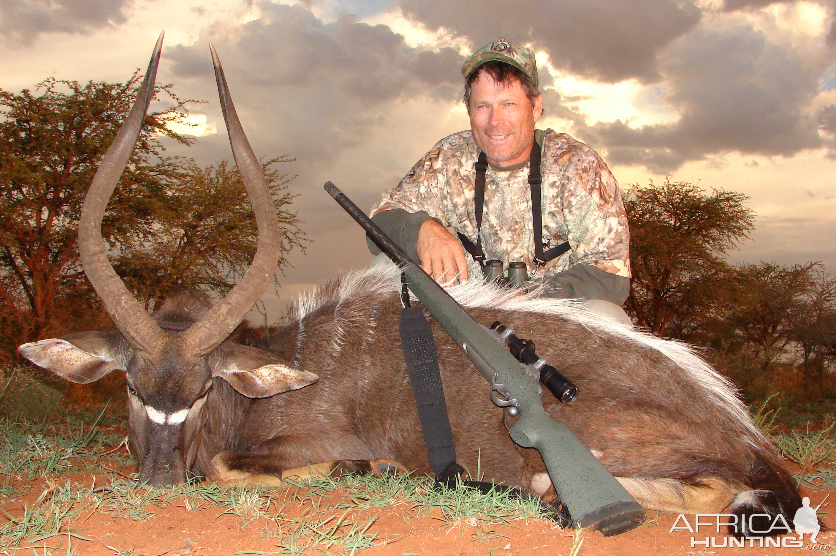 Hunting Nyala with Wintershoek Johnny Vivier Safaris in SA