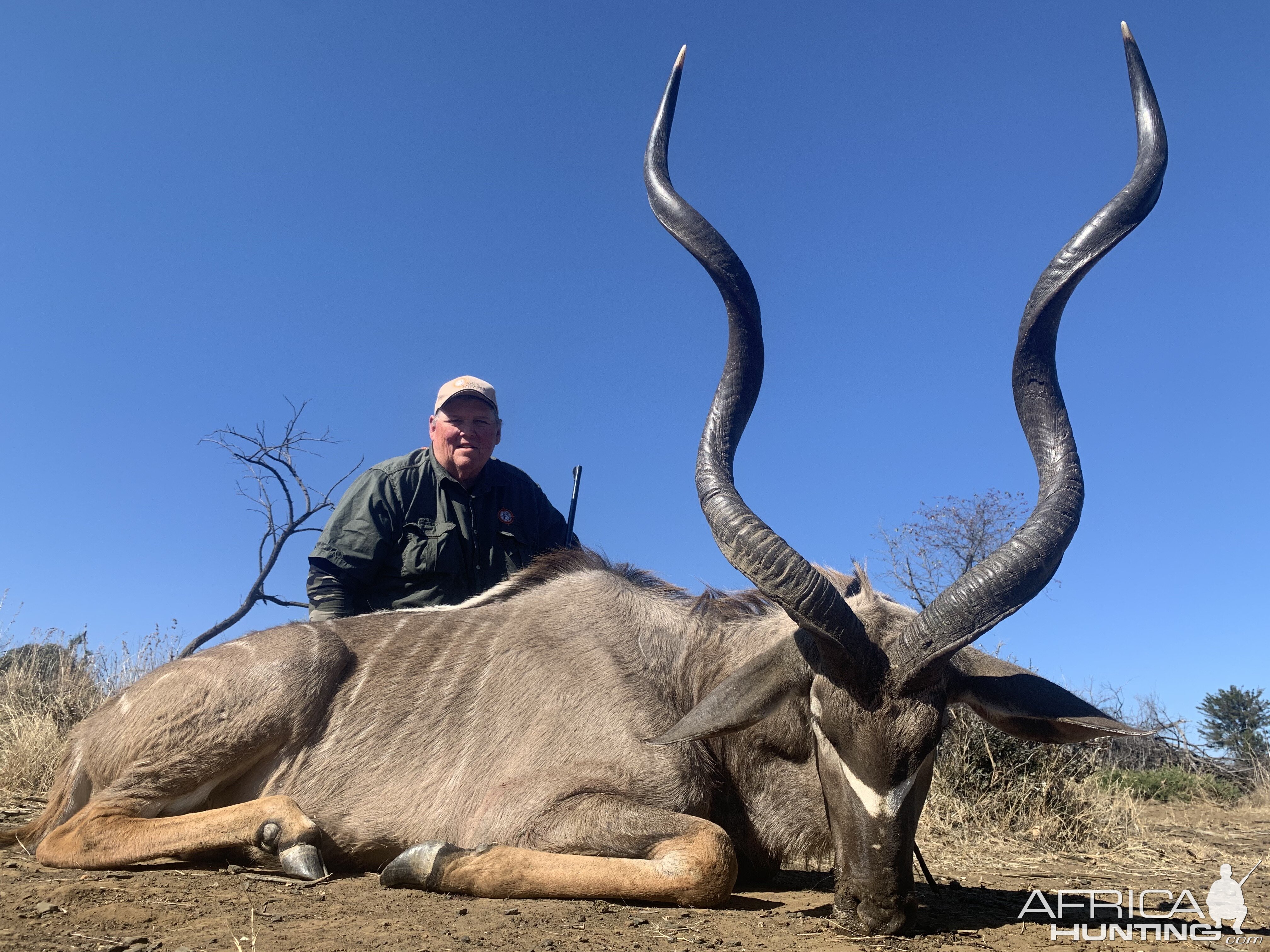 Hunting Old Kudu Bull South Africa