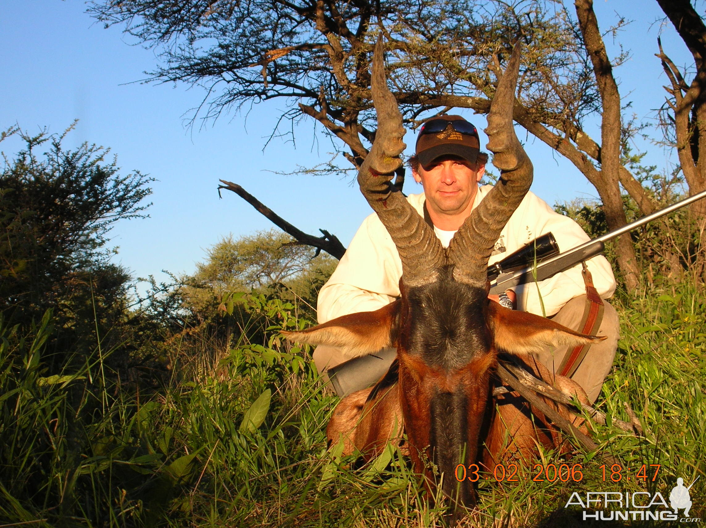 Hunting Red Hartebeest in Namibia