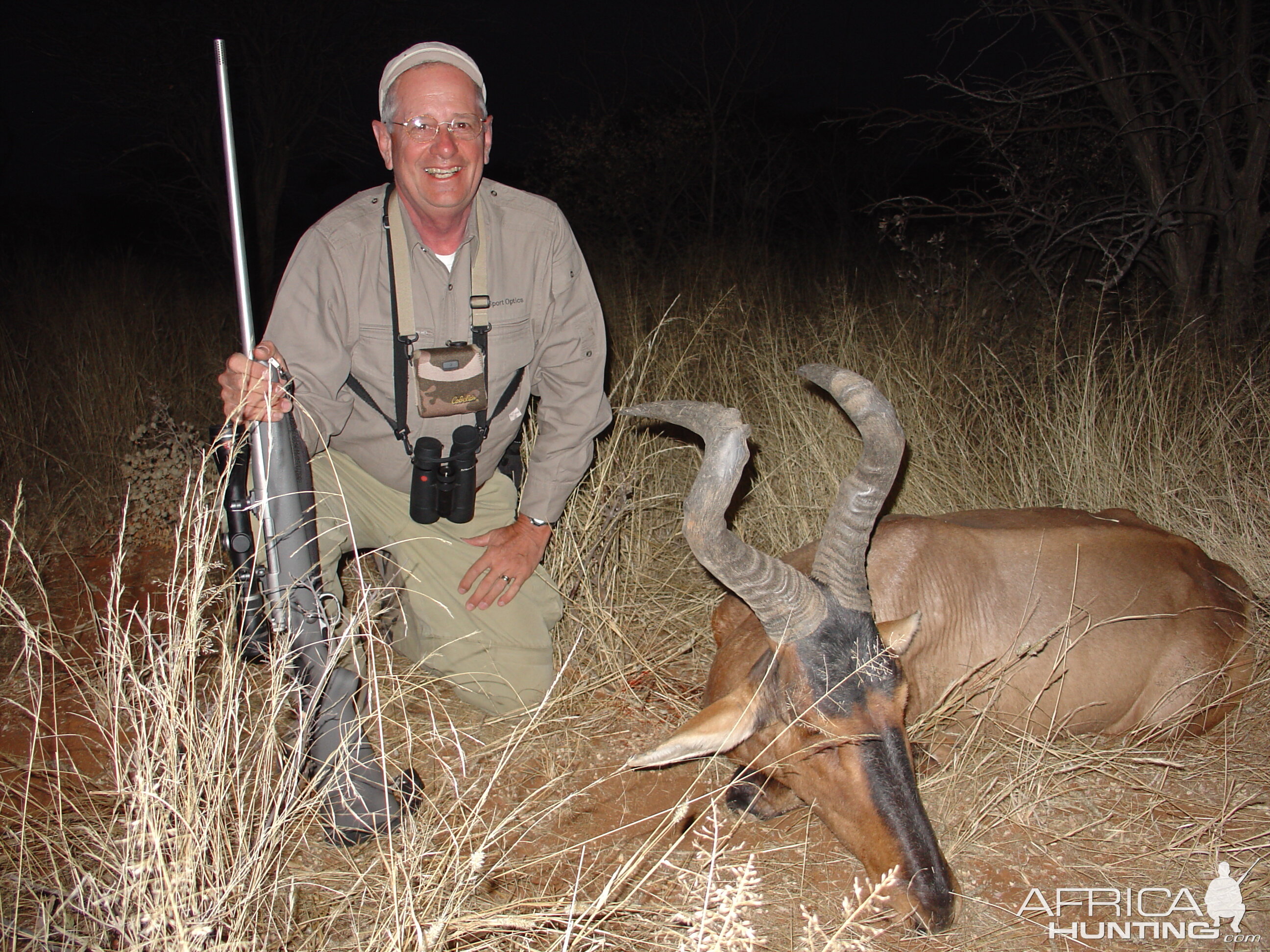 Hunting Red Hartebeest in Namibia