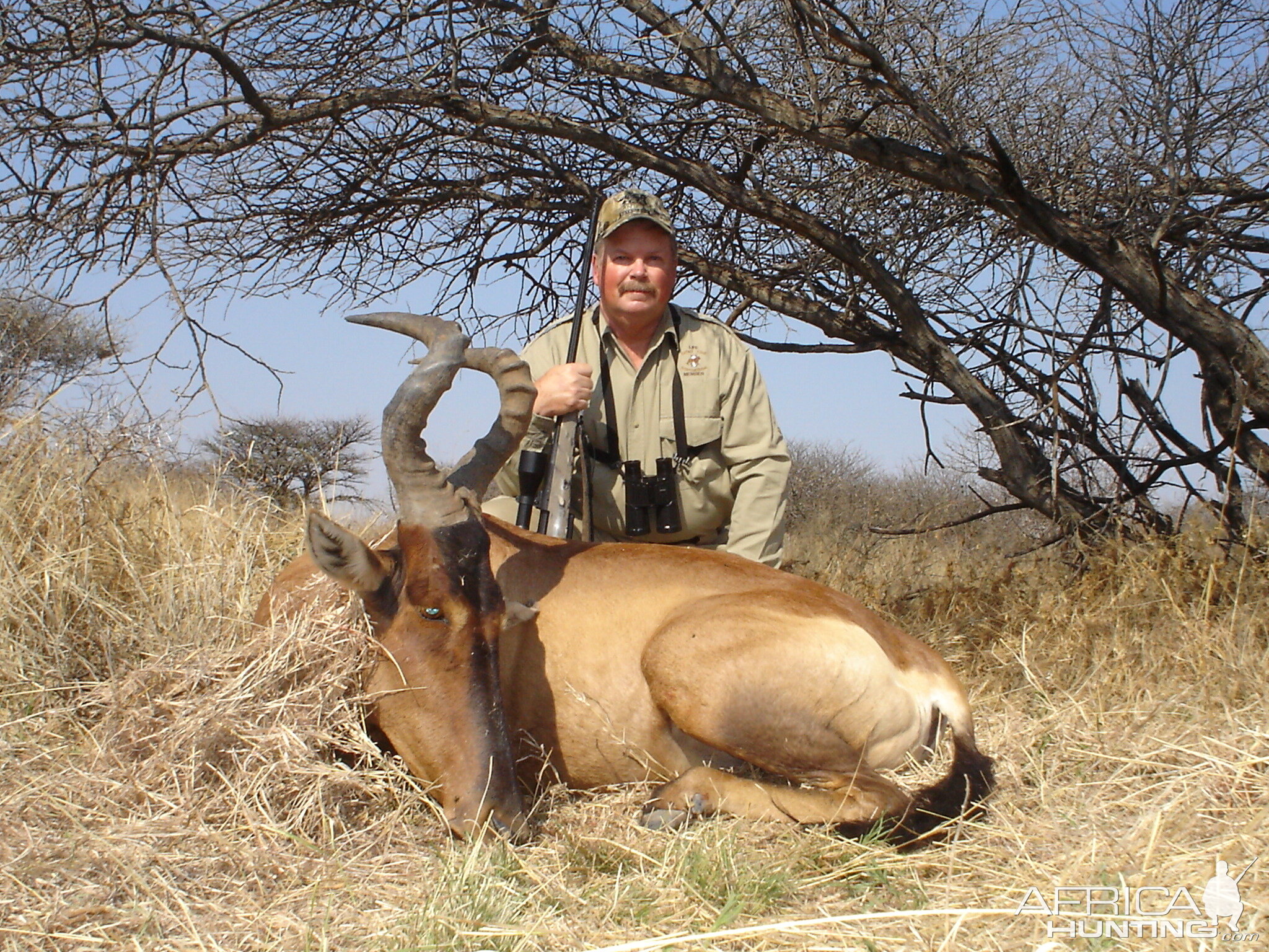 Hunting Red Hartebeest in Namibia