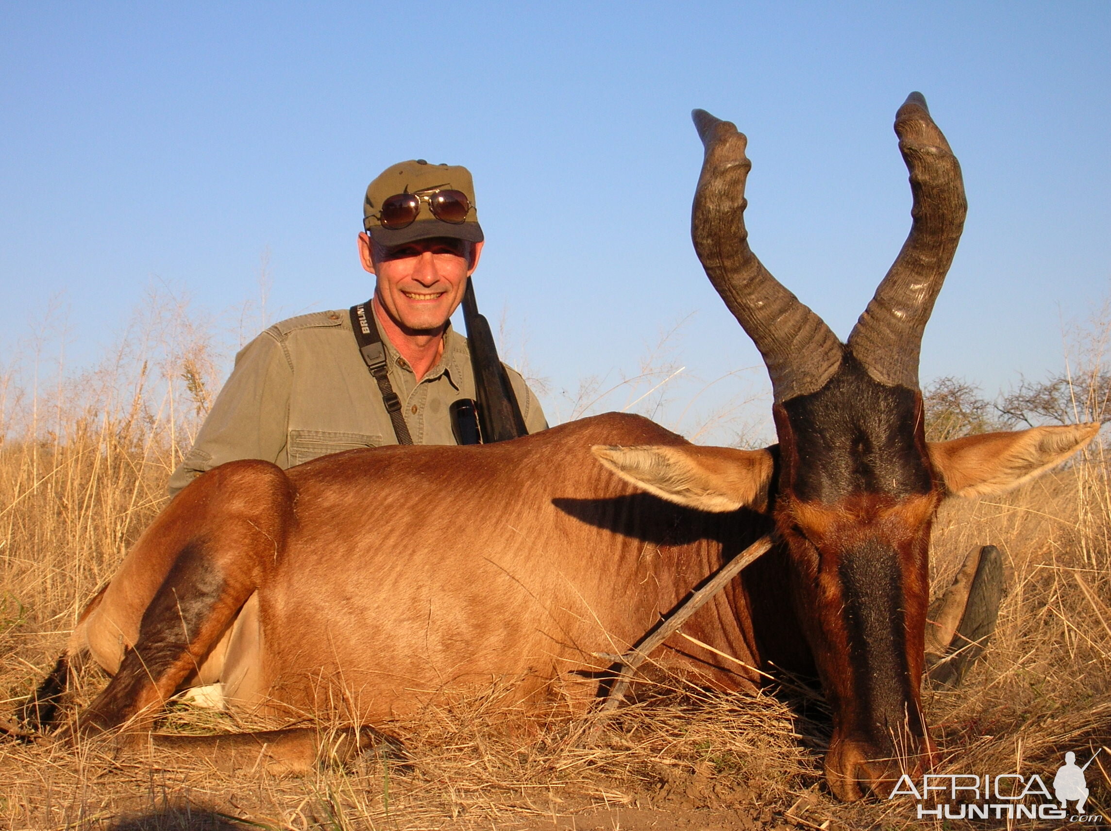 Hunting Red Hartebeest in Namibia