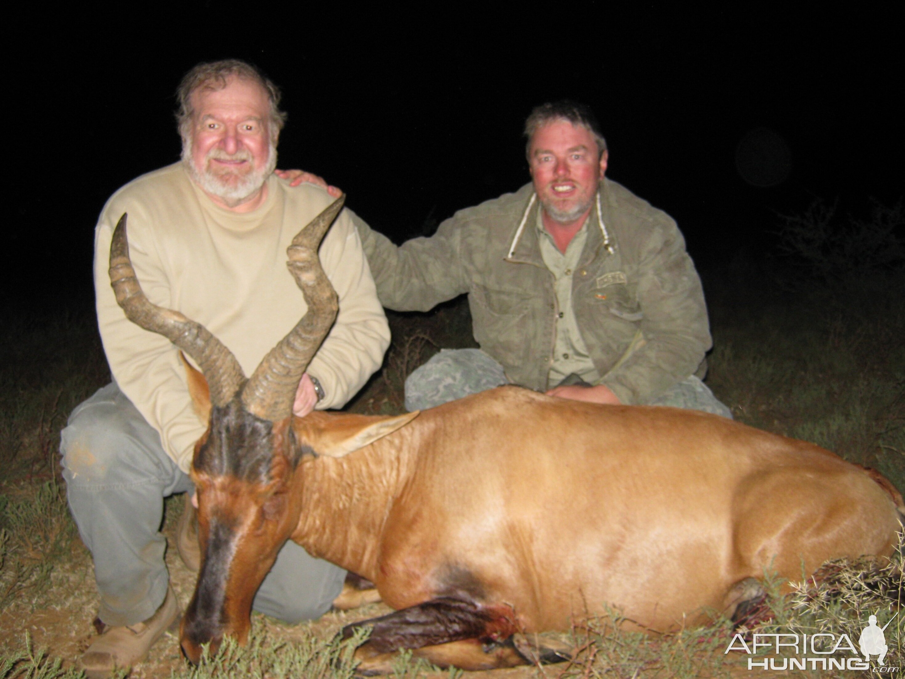 Hunting Red Hartebeest with Wintershoek Johnny Vivier Safaris in SA