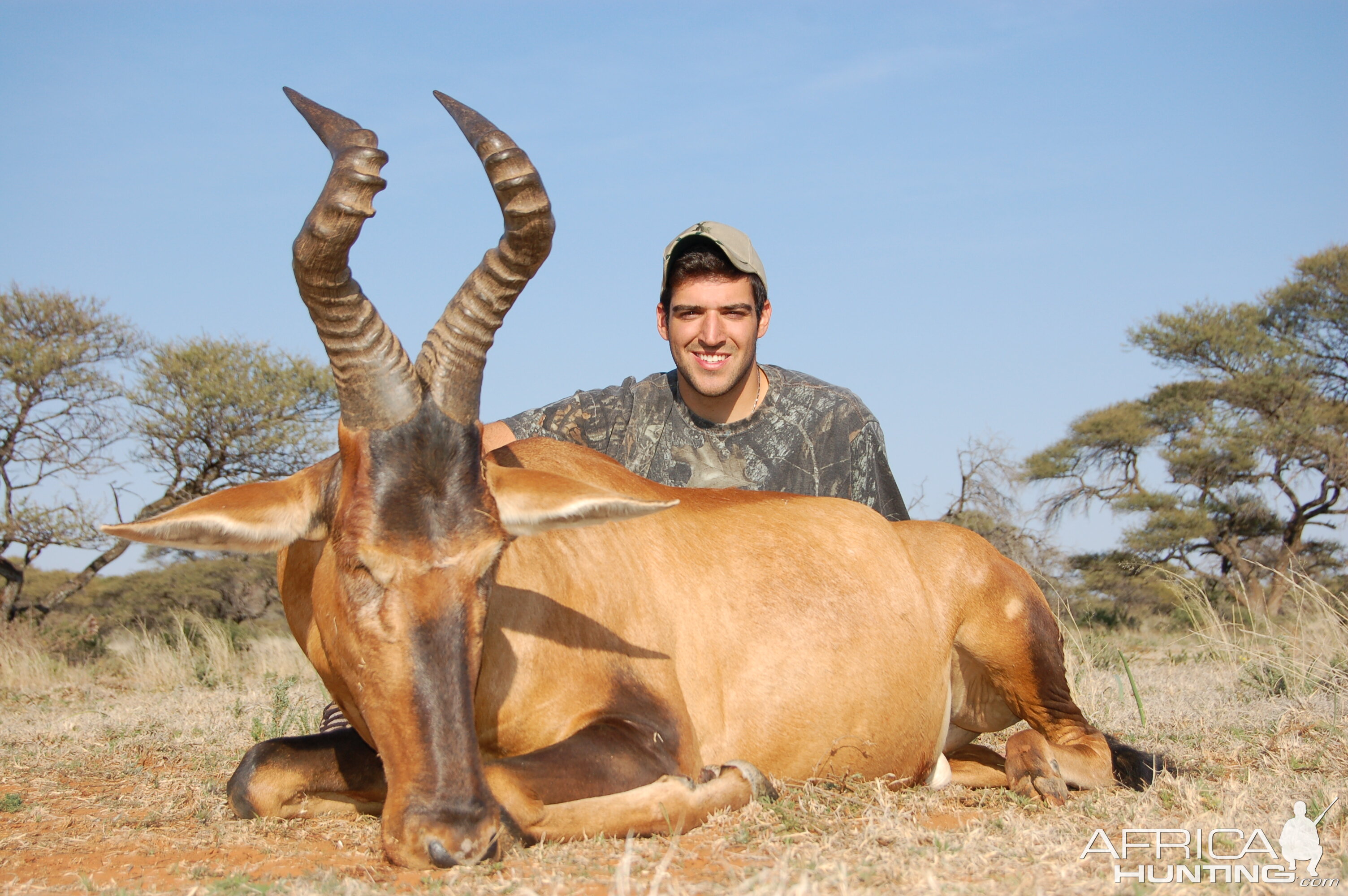 Hunting Red Hartebeest with Wintershoek Johnny Vivier Safaris in SA