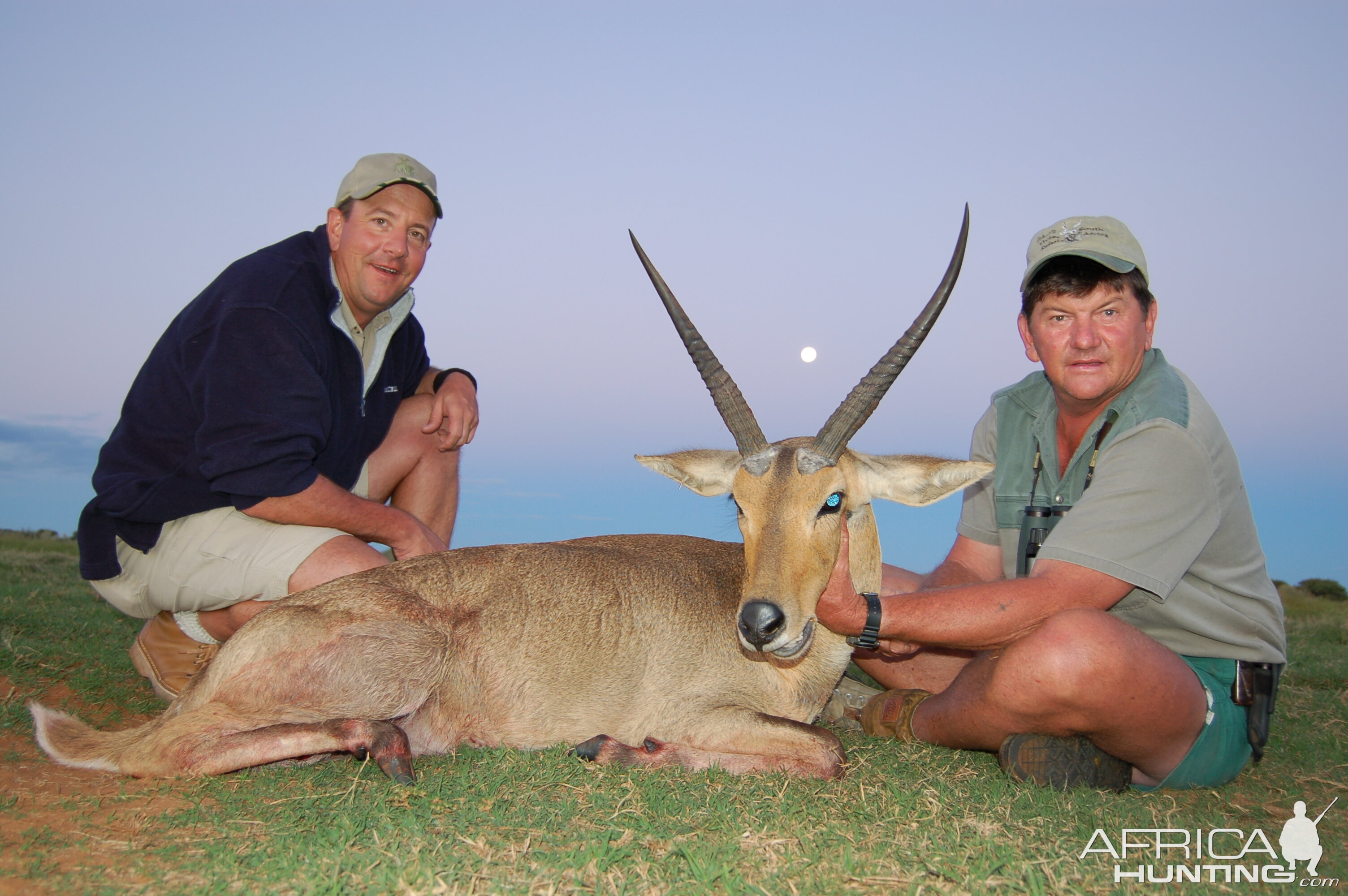 Hunting Reedbuck with Wintershoek Johnny Vivier Safaris in SA