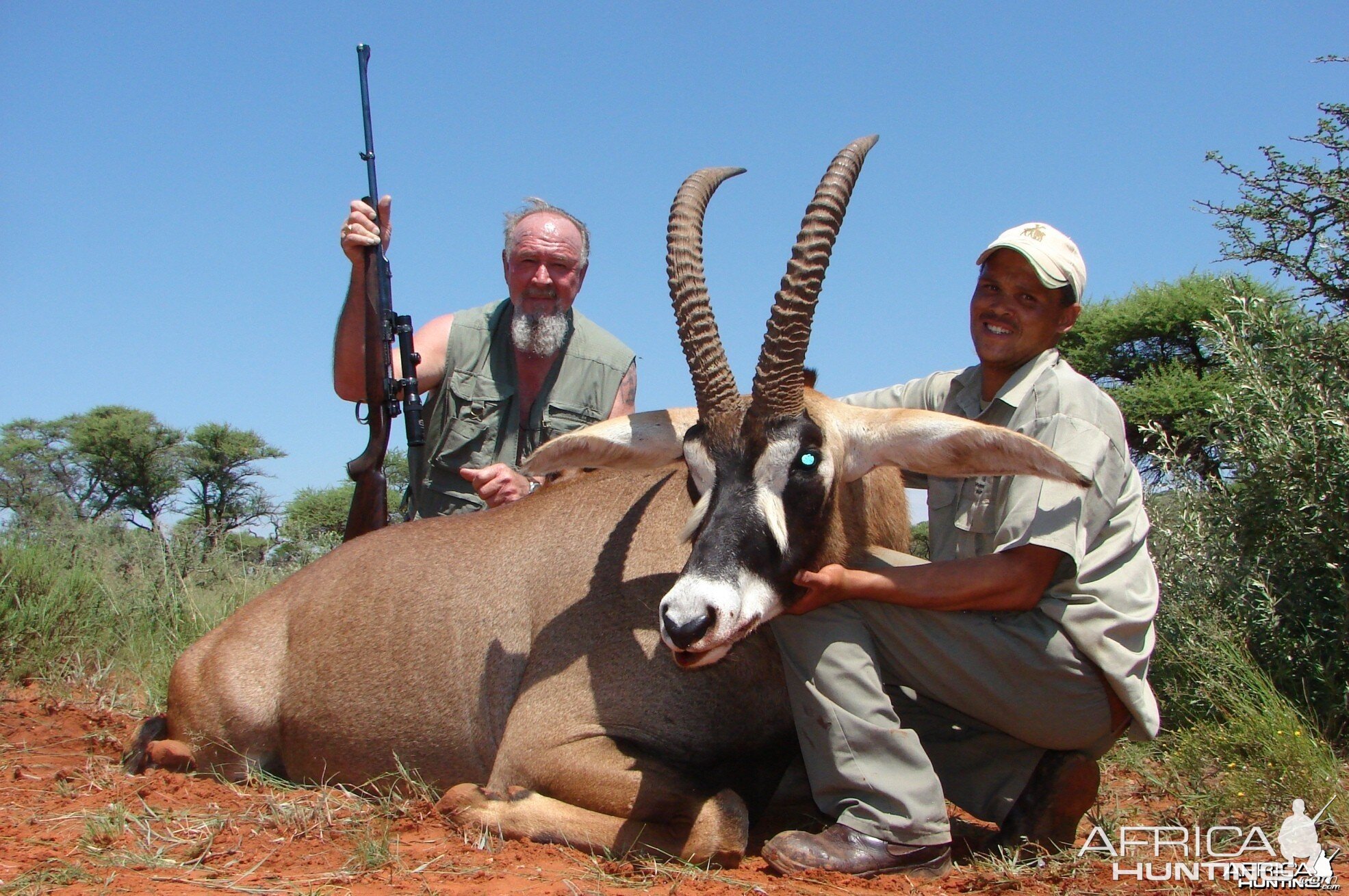 Hunting Roan with Wintershoek Johnny Vivier Safaris in SA