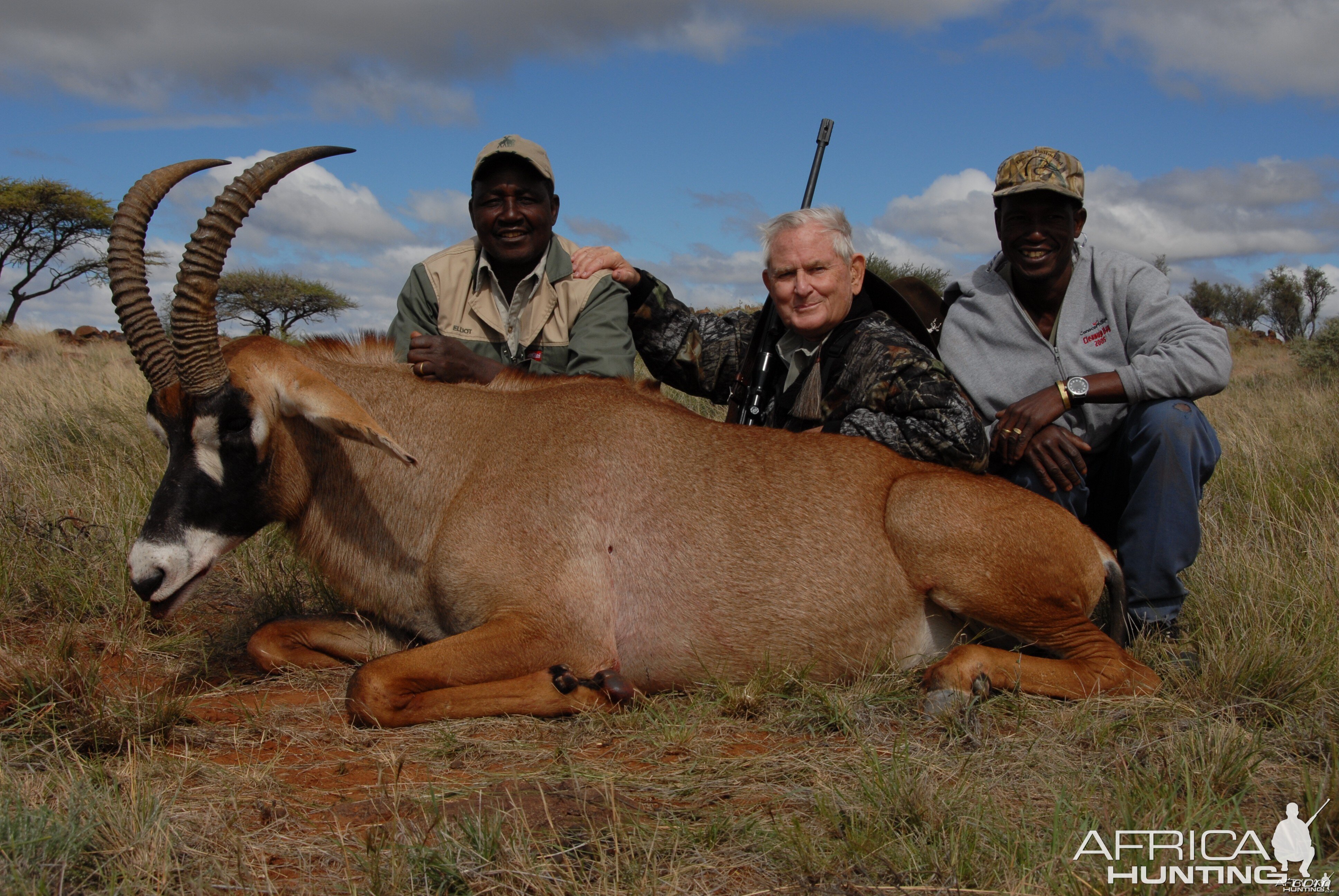 Hunting Roan with Wintershoek Johnny Vivier Safaris in SA