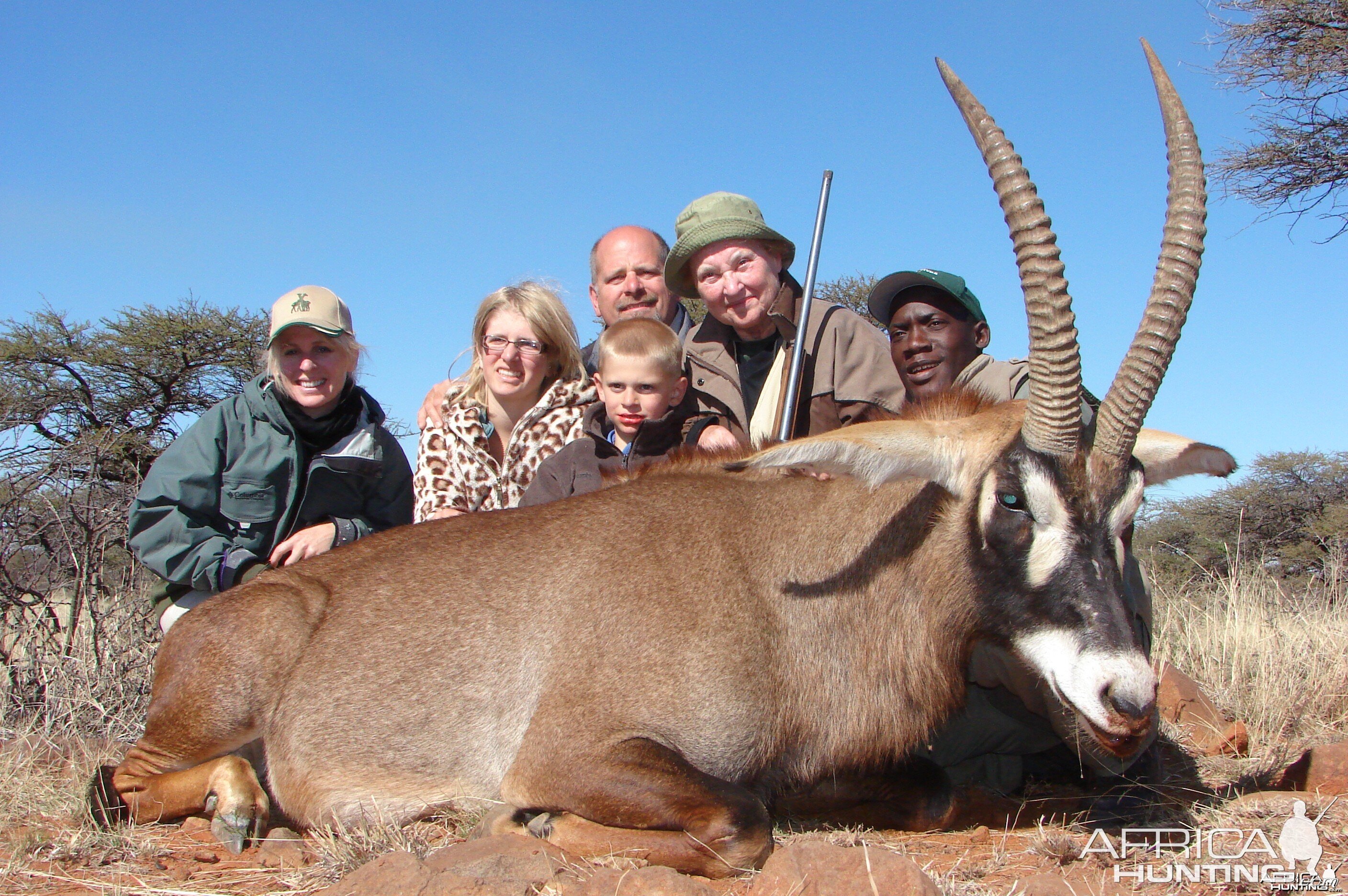 Hunting Roan with Wintershoek Johnny Vivier Safaris in SA