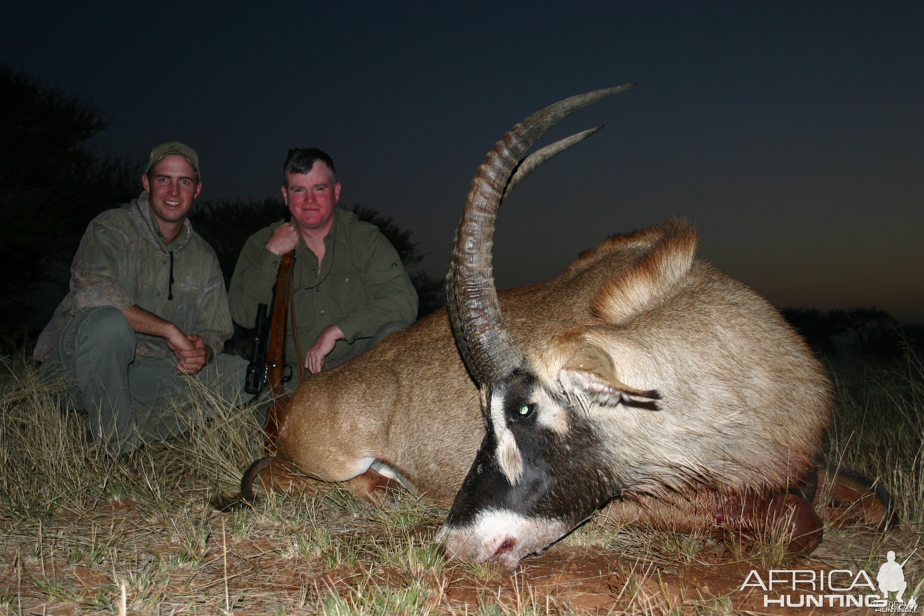 Hunting Roan with Wintershoek Johnny Vivier Safaris in SA