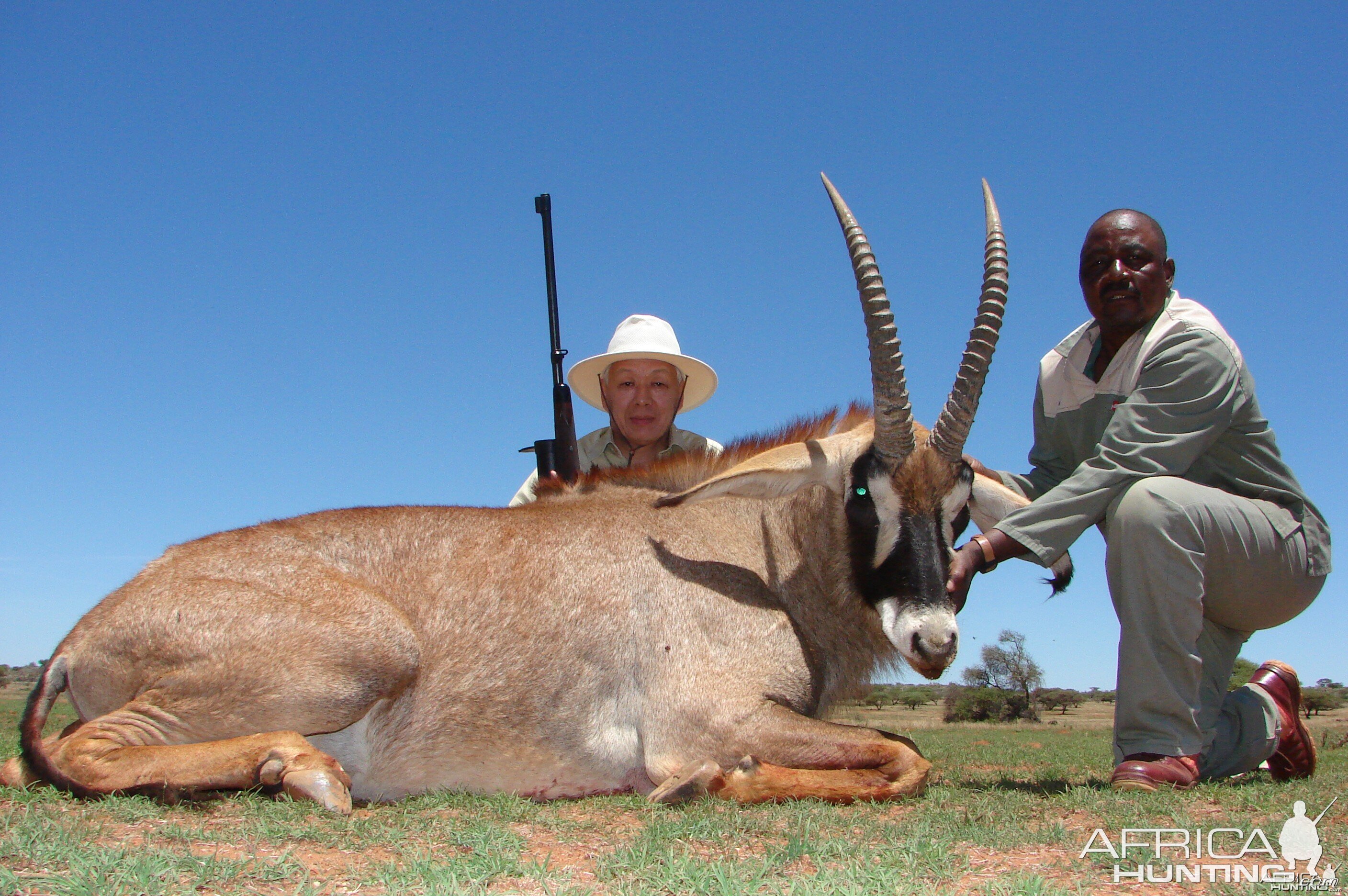 Hunting Roan with Wintershoek Johnny Vivier Safaris in SA