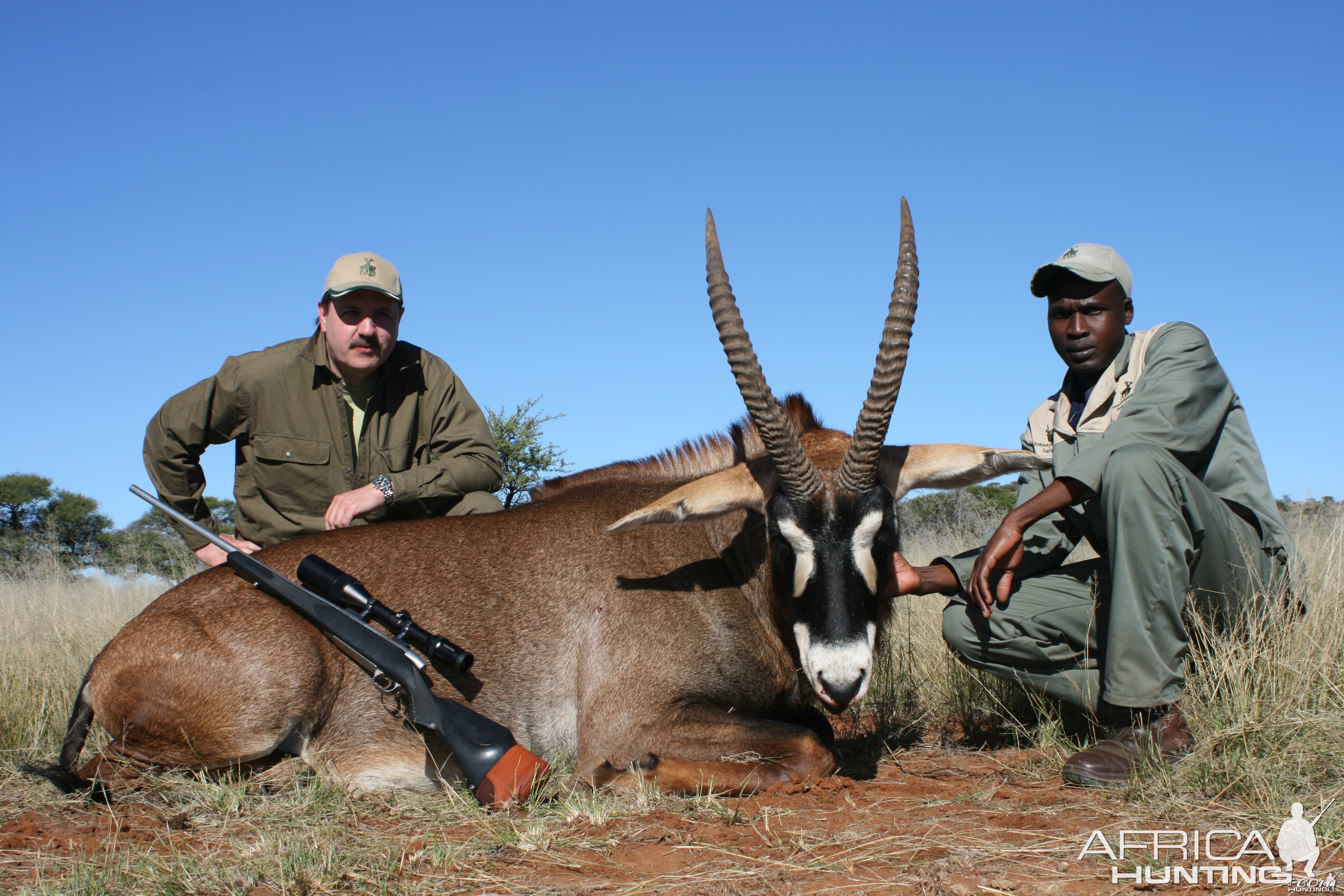 Hunting Roan with Wintershoek Johnny Vivier Safaris in SA