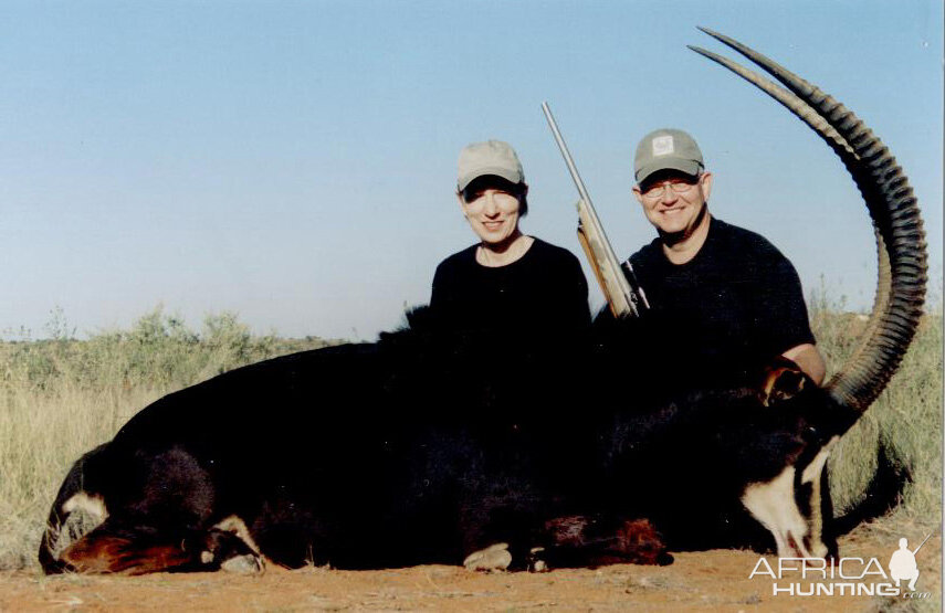 Hunting Sable with Wintershoek Johnny Vivier Safaris in SA