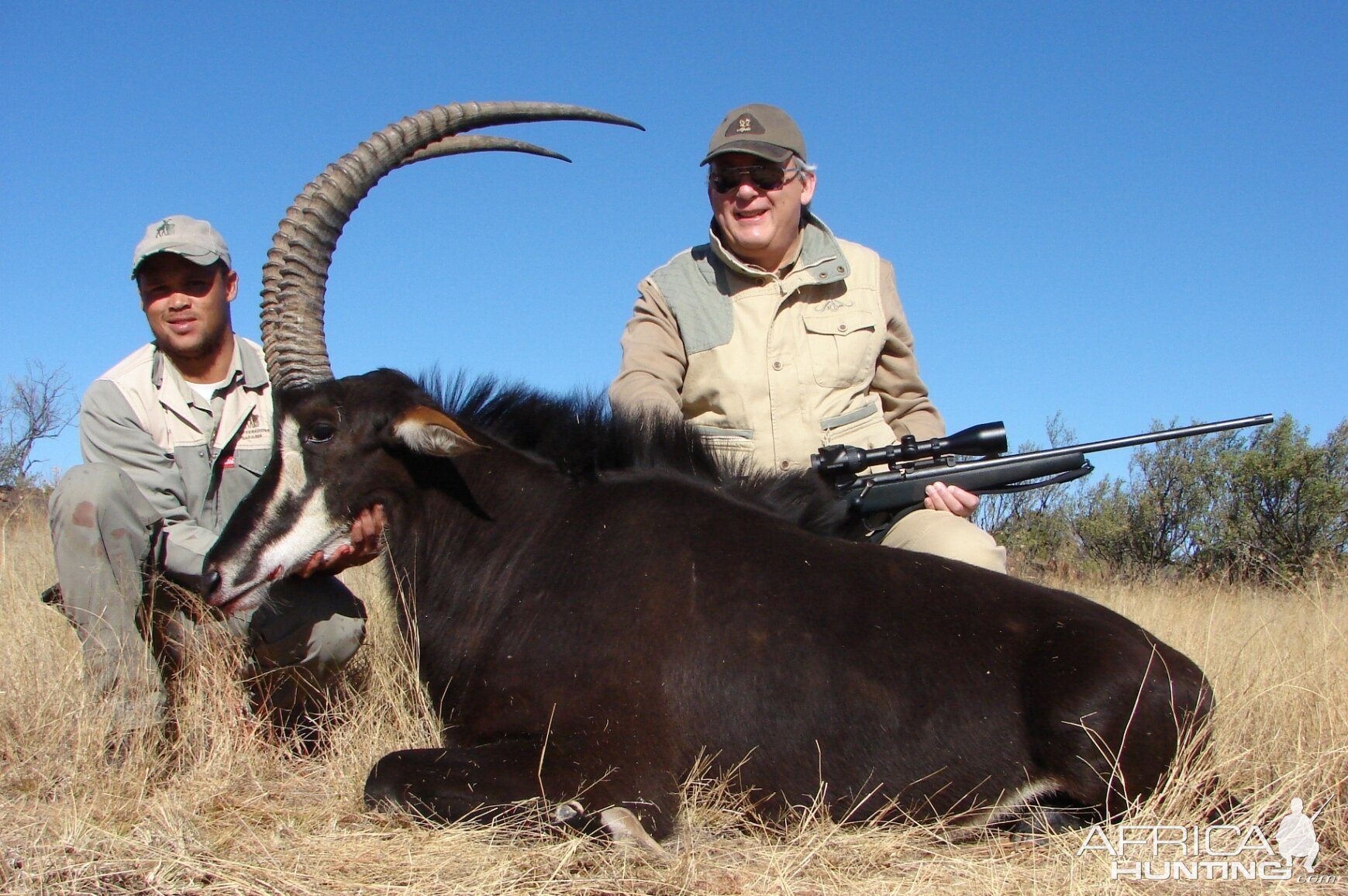 Hunting Sable with Wintershoek Johnny Vivier Safaris in SA