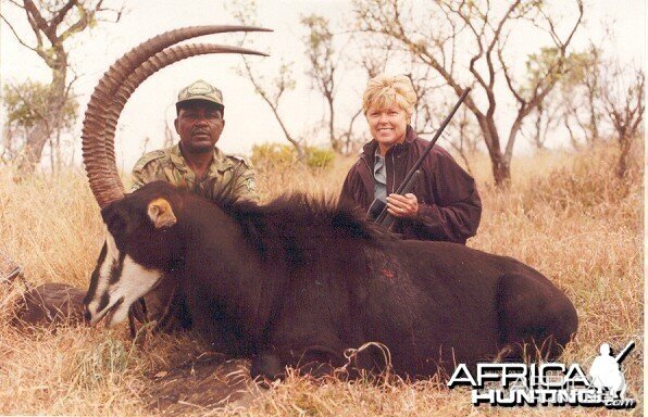 Hunting Sable with Wintershoek Johnny Vivier Safaris in SA