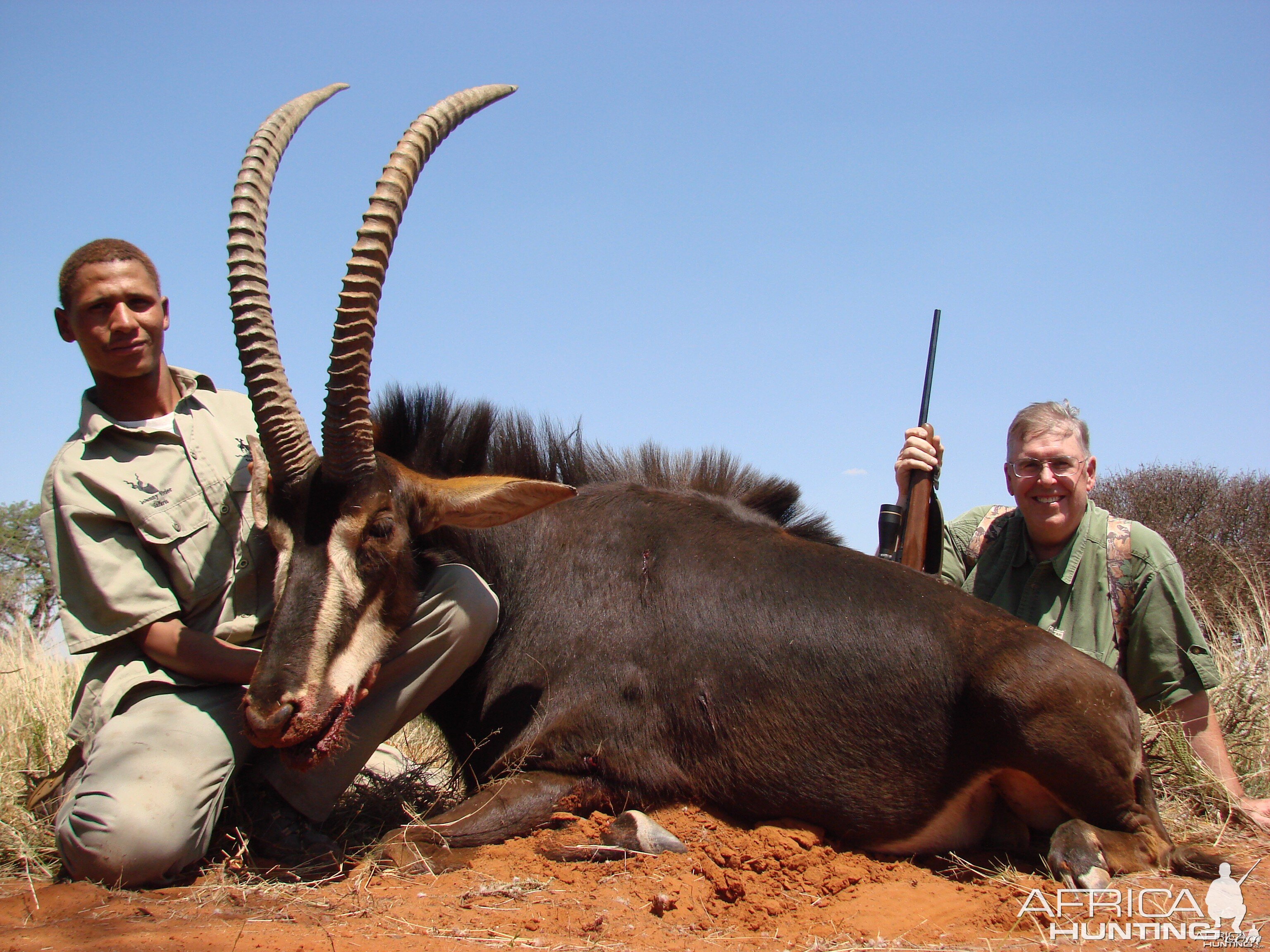 Hunting Sable with Wintershoek Johnny Vivier Safaris in SA