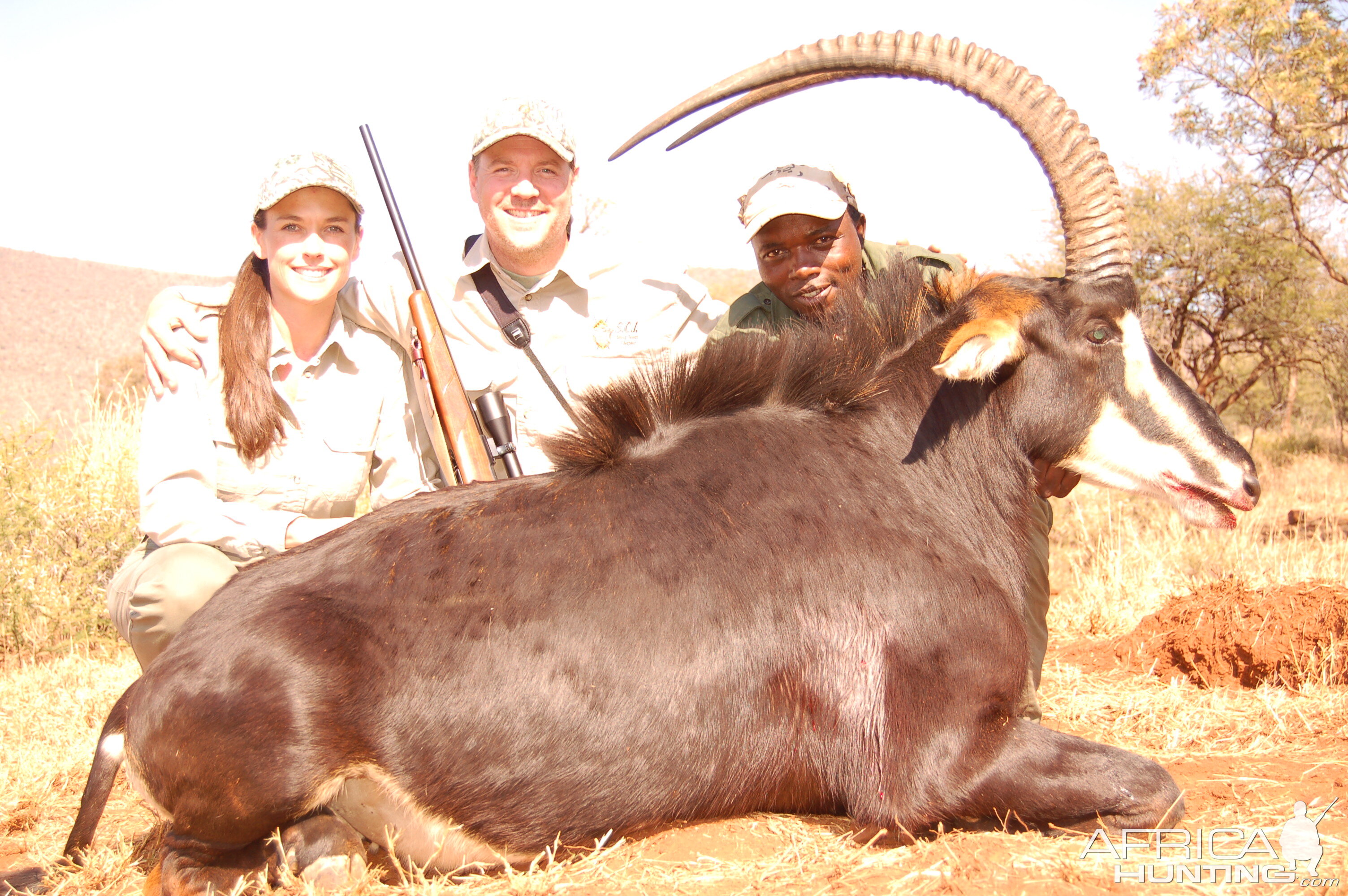 Hunting Sable with Wintershoek Johnny Vivier Safaris in SA