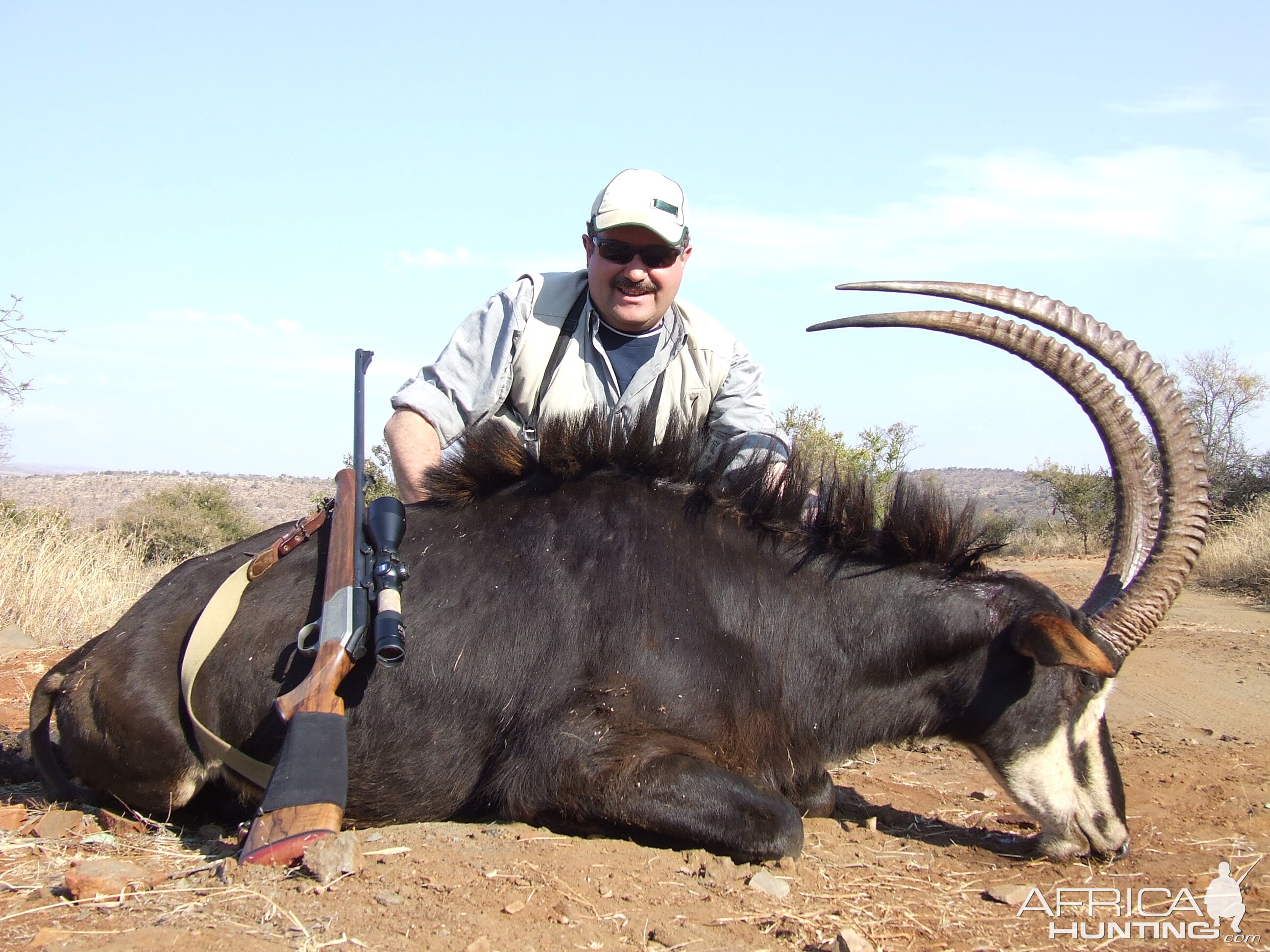 Hunting Sable with Wintershoek Johnny Vivier Safaris in SA