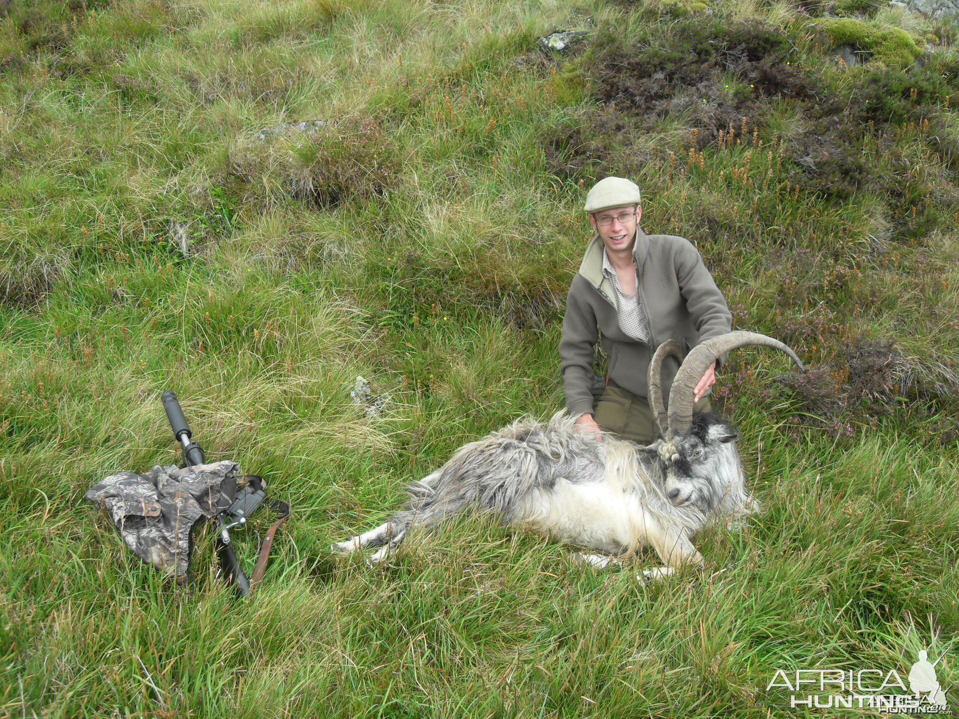 Hunting Scottish Goats in the Scottish Mountains