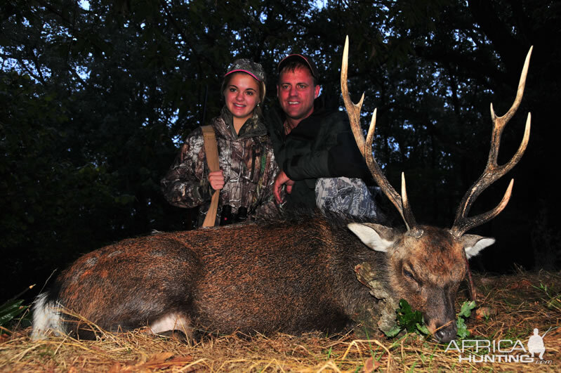 Hunting Sika Deer France