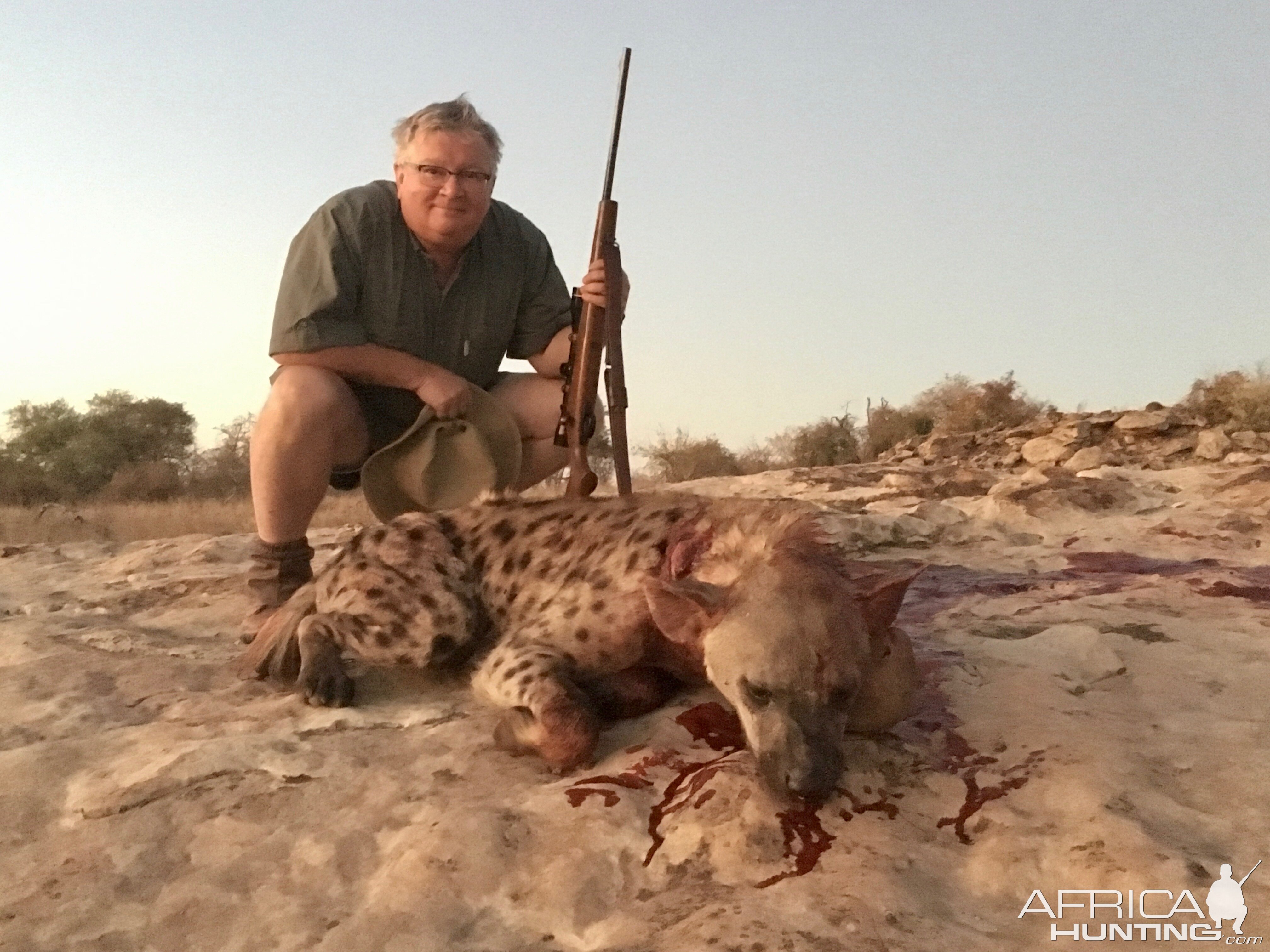 Hunting Spotted Hyena in Zimbabwe