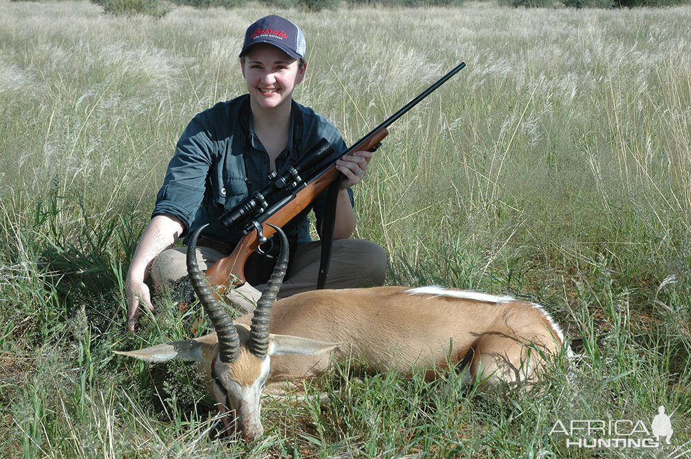 Hunting Springbok in Namibia