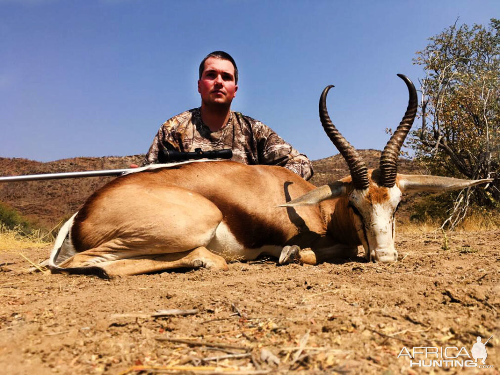 Hunting Springbok in Namibia