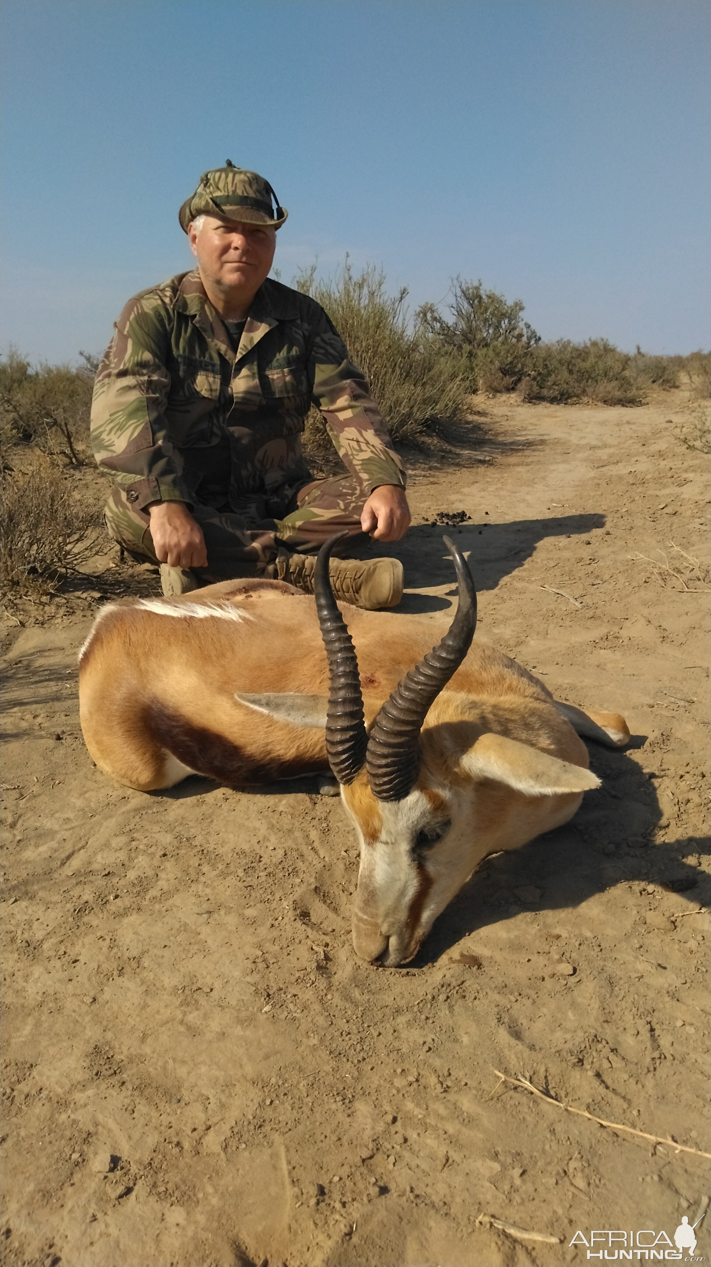 Hunting Springbok in South Africa