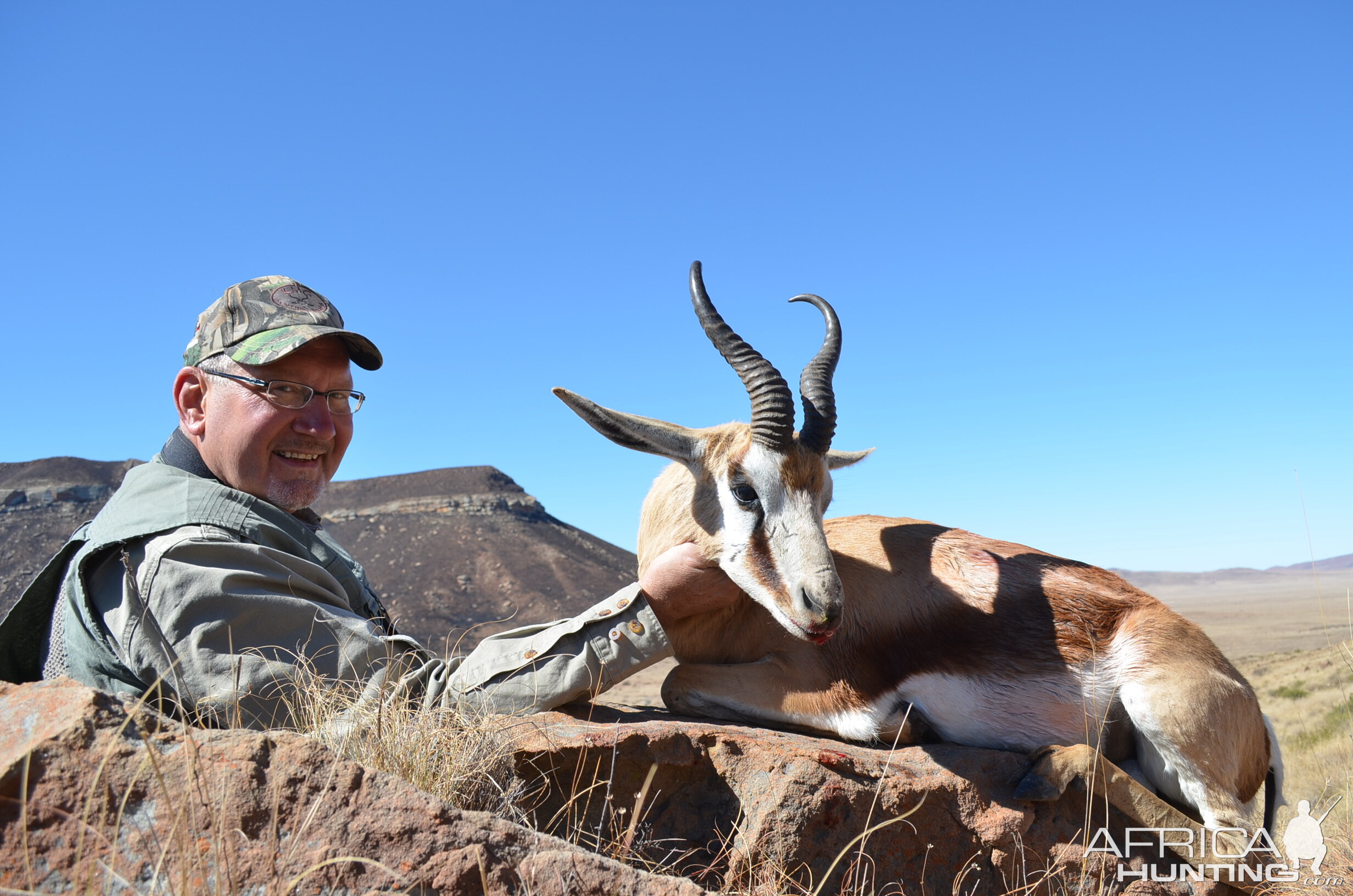 Hunting Springbok in South Africa